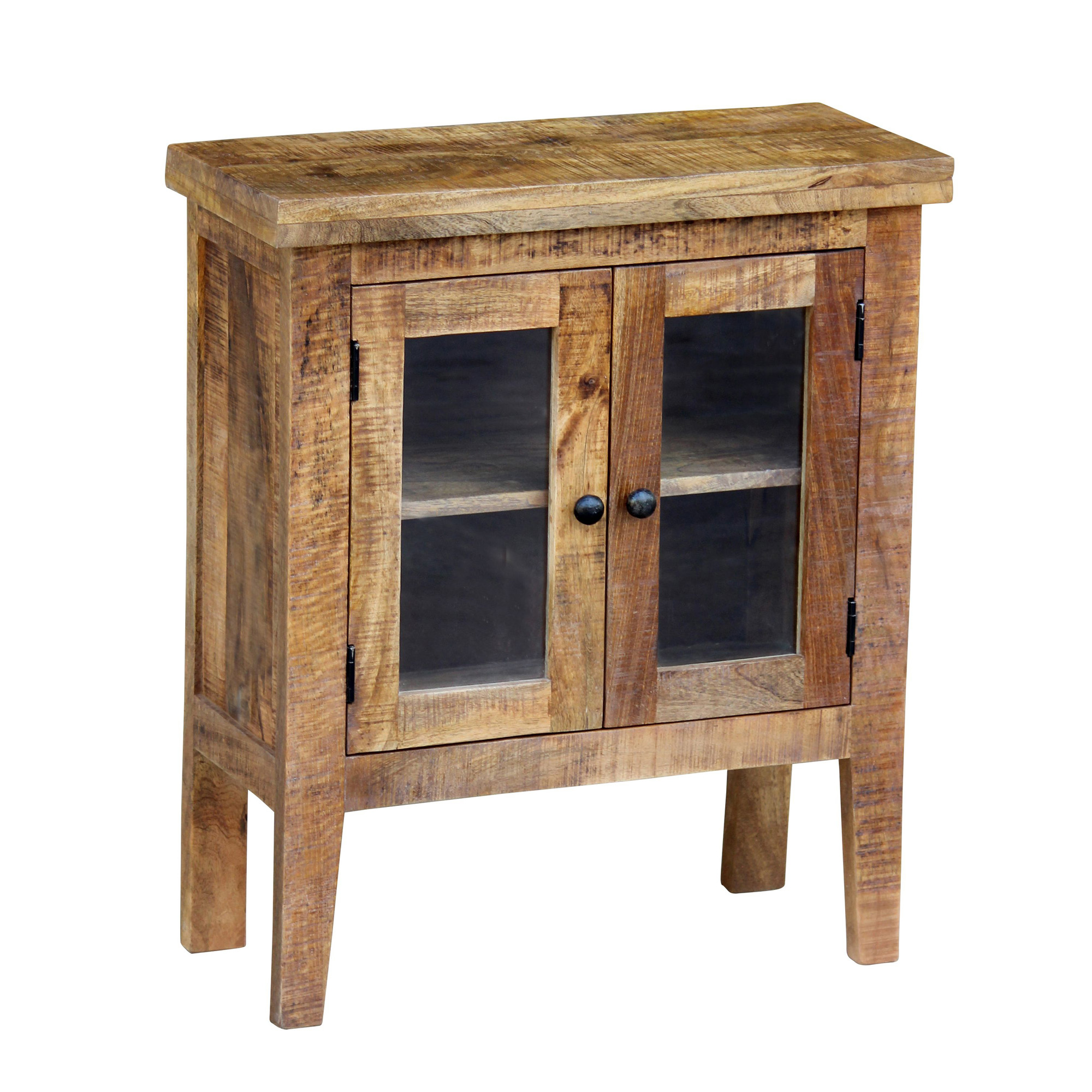Beistellschrank Holz Vintage SMITH 65 x 76 cm