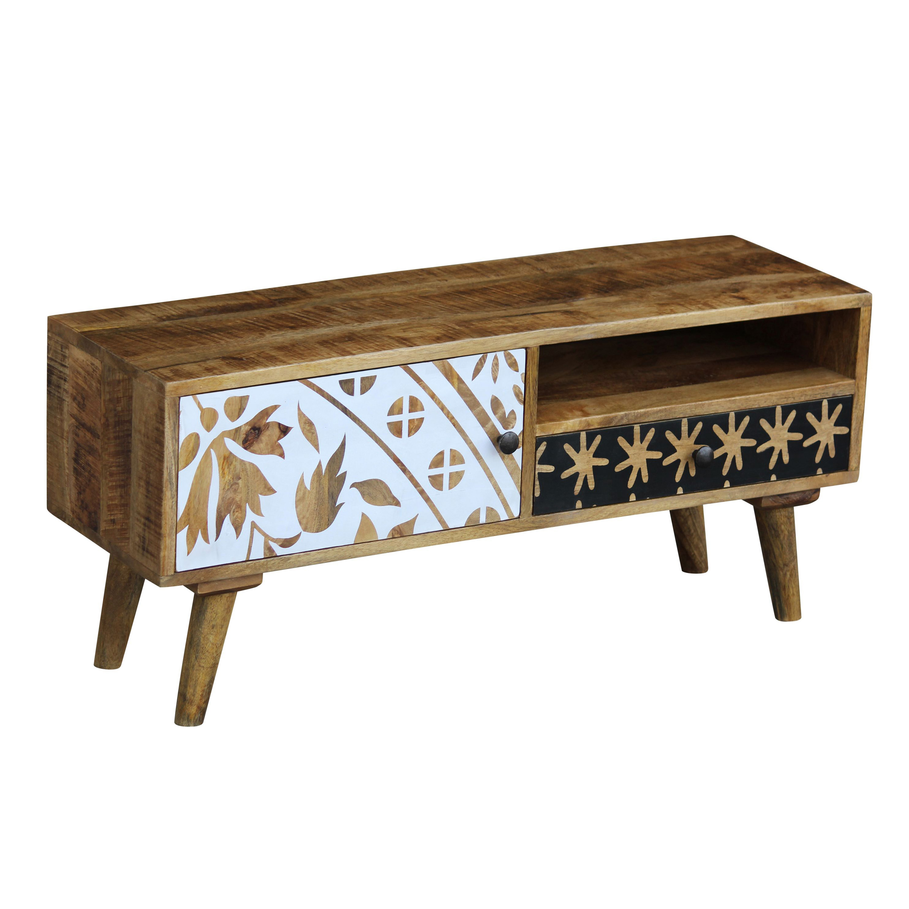 TV Möbel Holz Vintage BLOOM