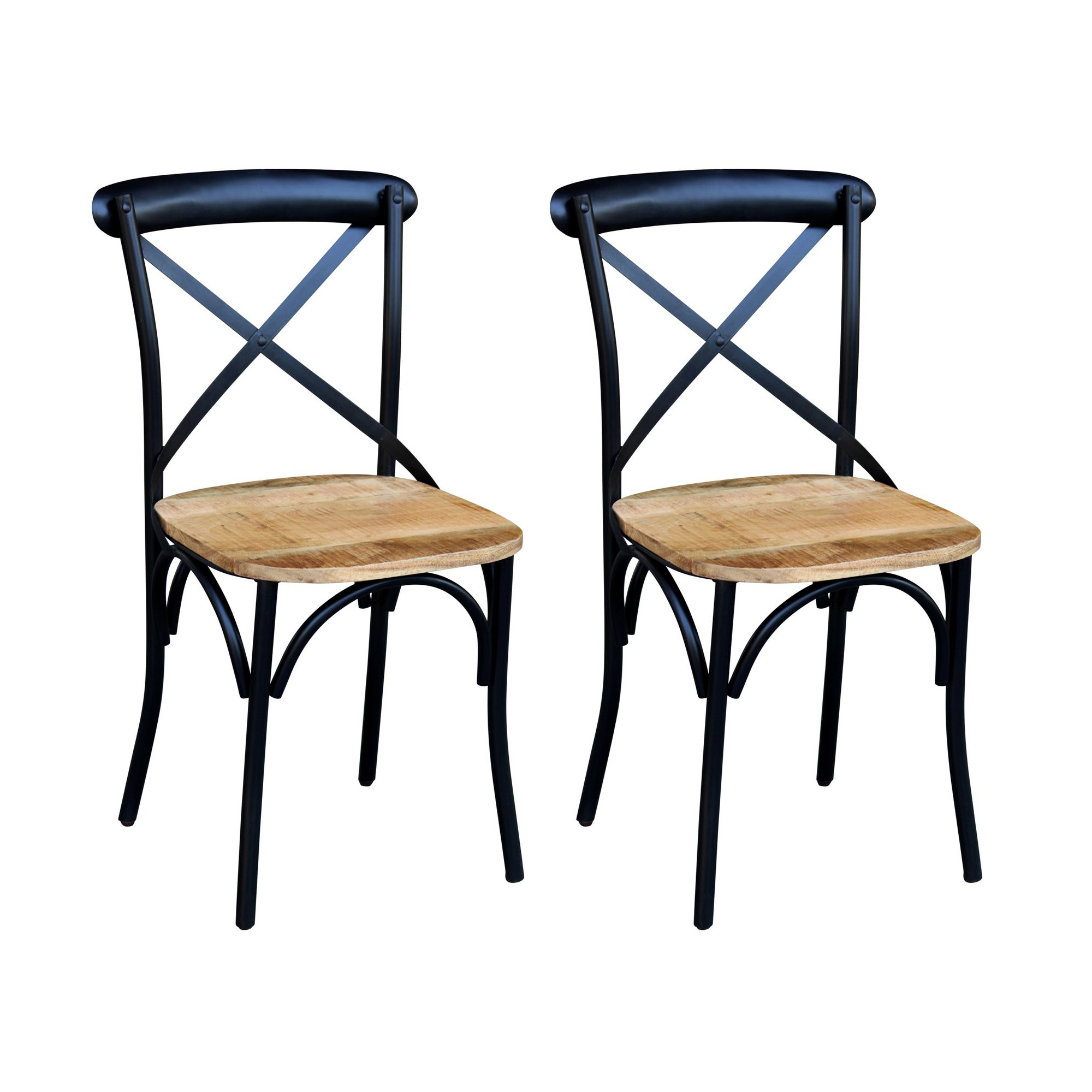 Esszimmerstuhl Vintage CLARA 2er Set