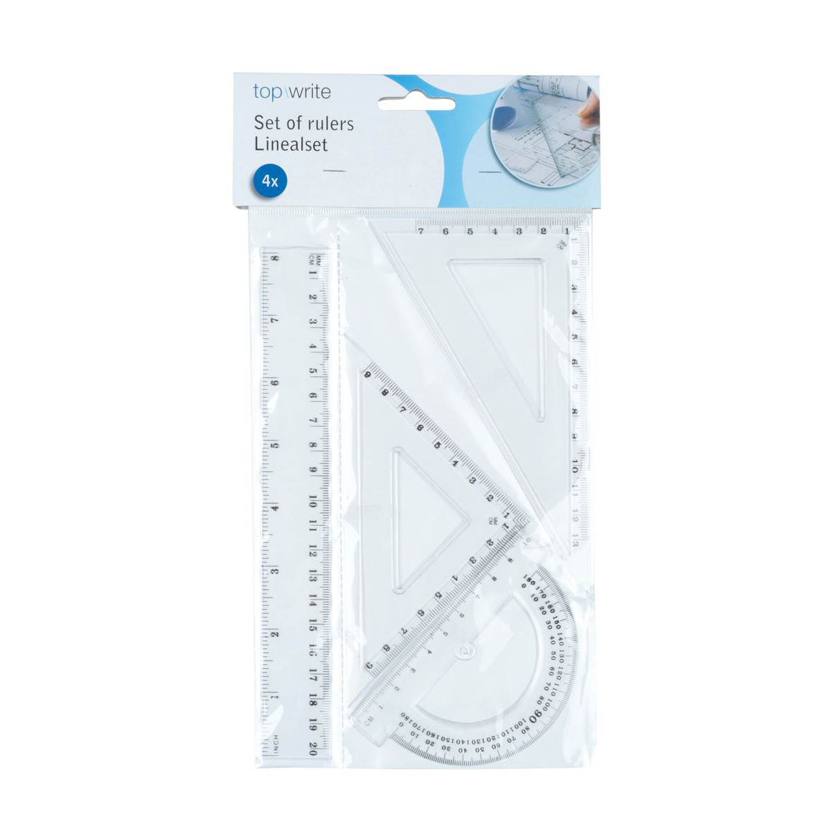 Lineal Set 4-teilig