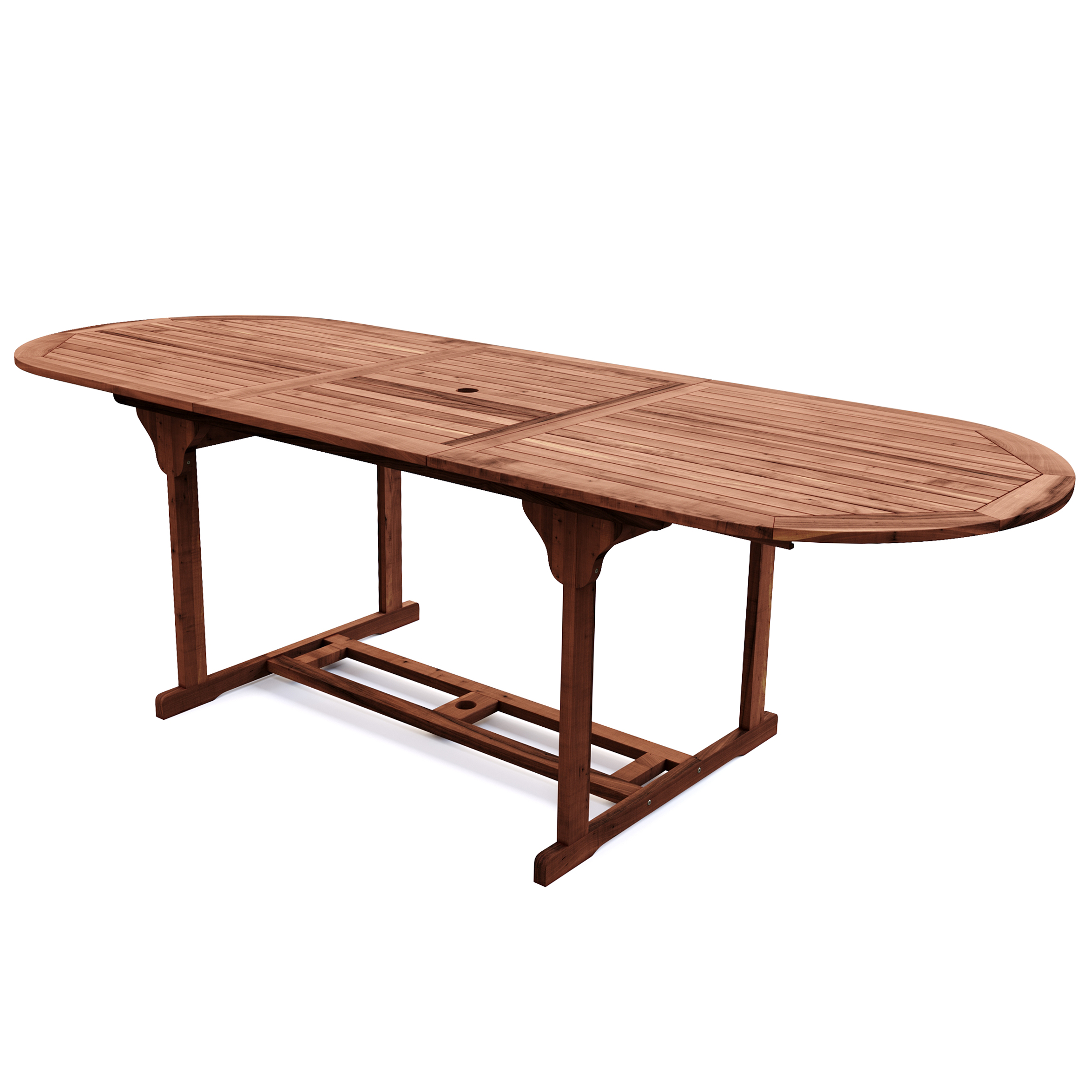 Gartentisch Holz LISSABON ausziehbar 180 - 240 cm