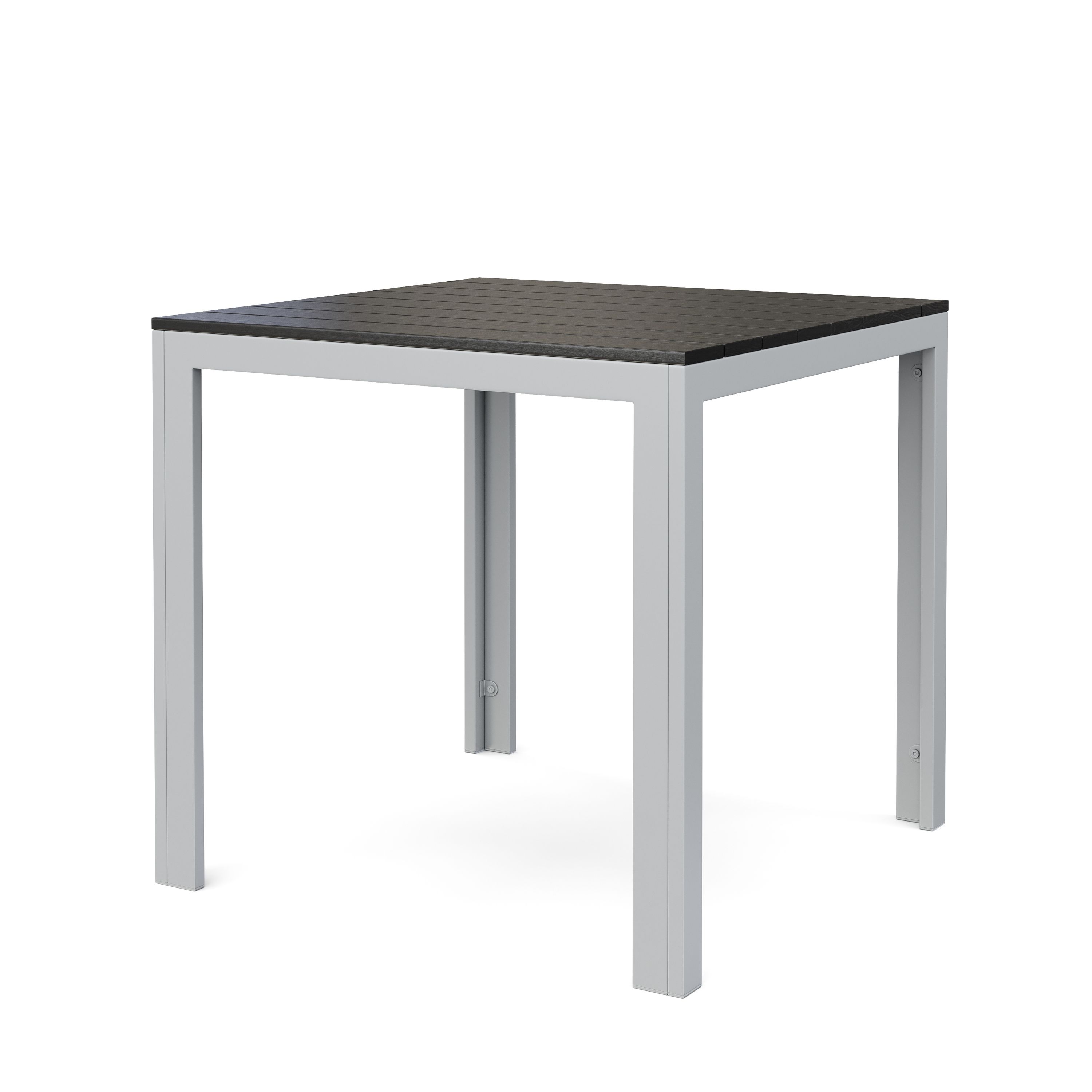 Gartentisch NELI 80 x 80 cm anthrazit