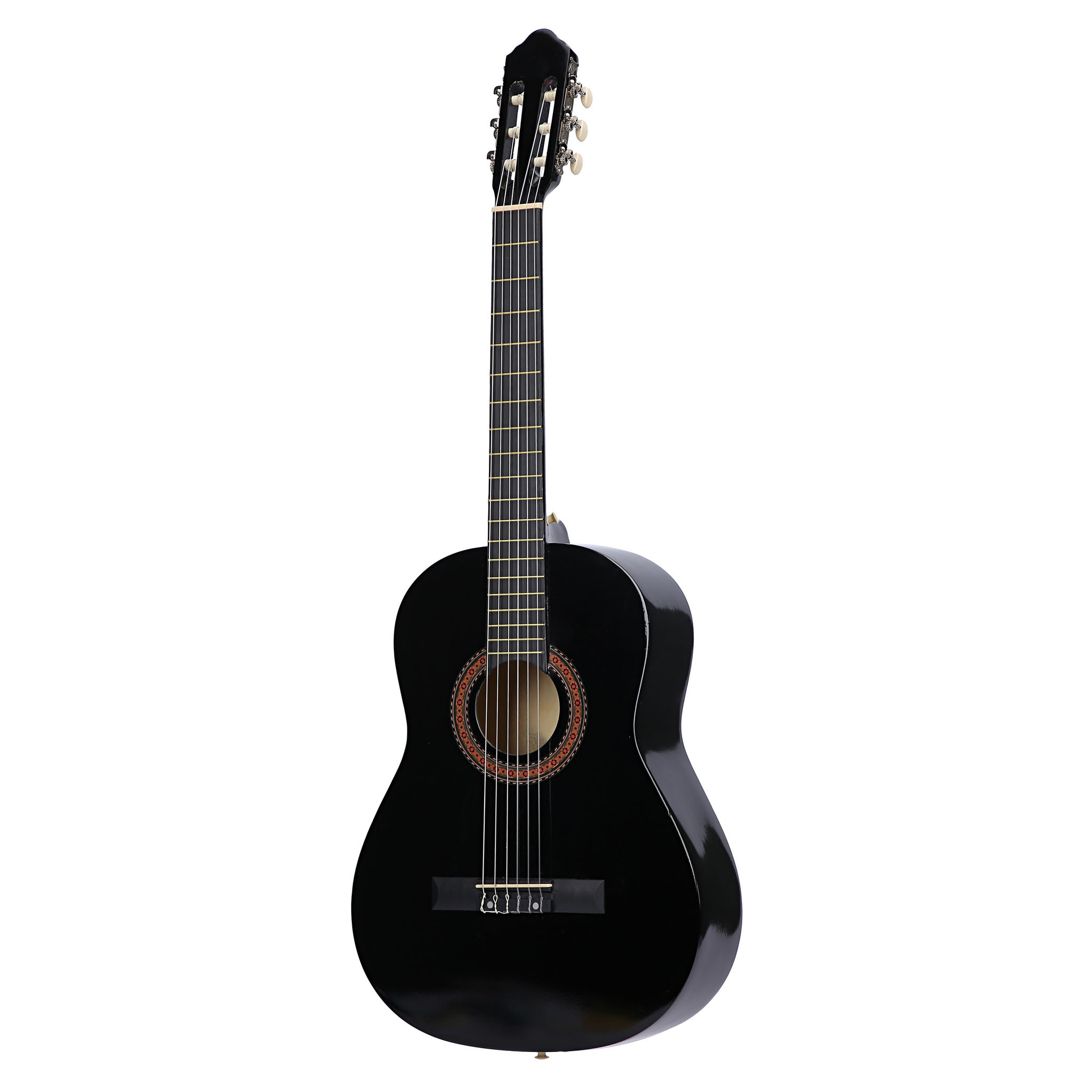 Akustische Gitarre schwarz