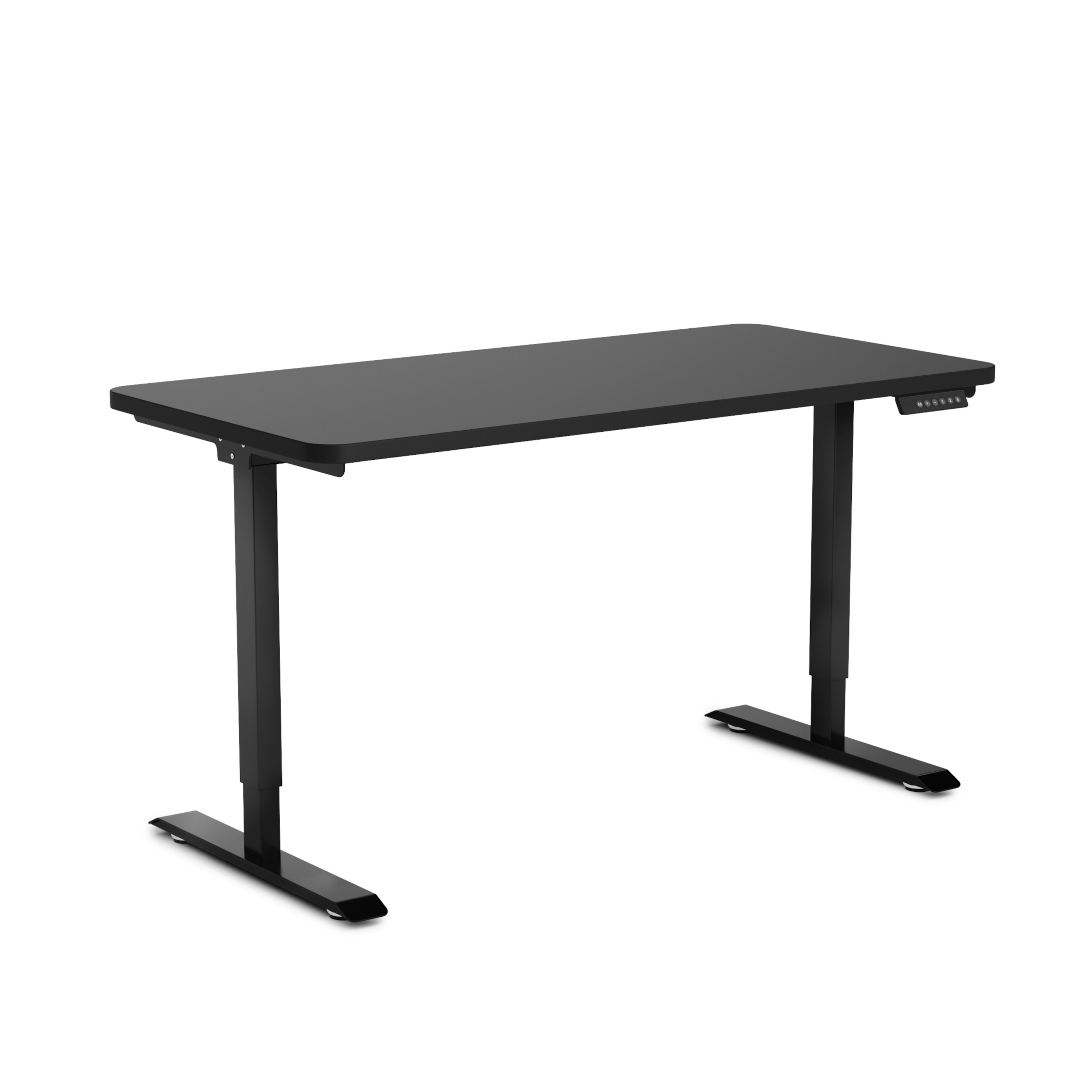 Stehpult elektrisch PREMIUM schwarz 120 x 60 cm