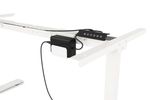 Tischgestell Stehpult weiss 160 cm Nahaufnahme Rahmen