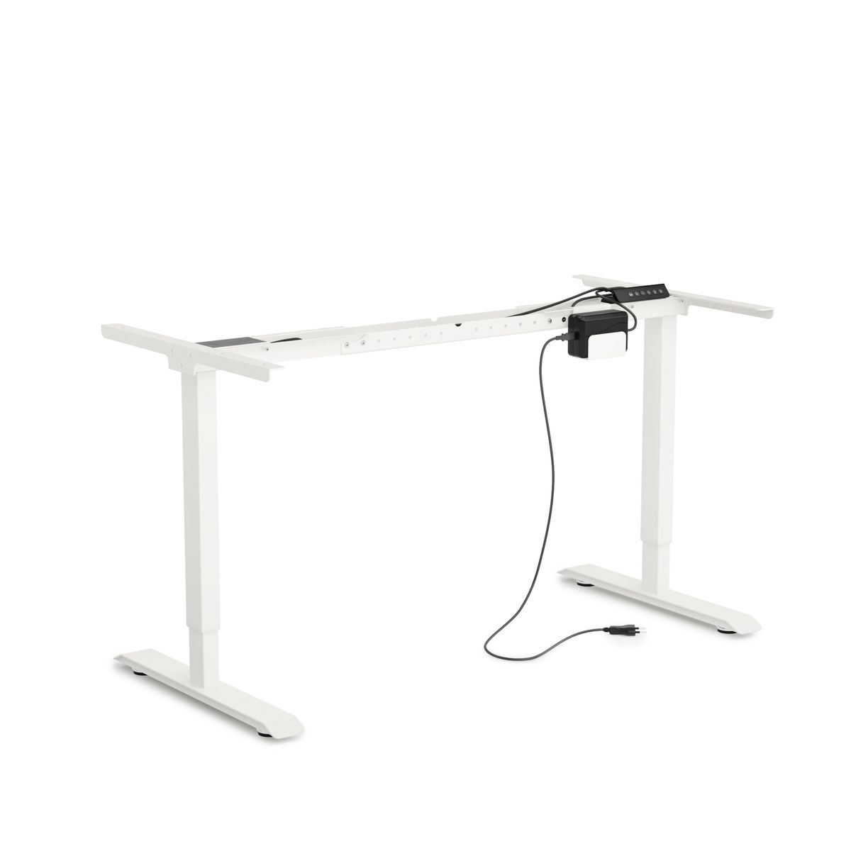 Tischgestell Stehpult weiss 140 - 160 cm Anzeigebild