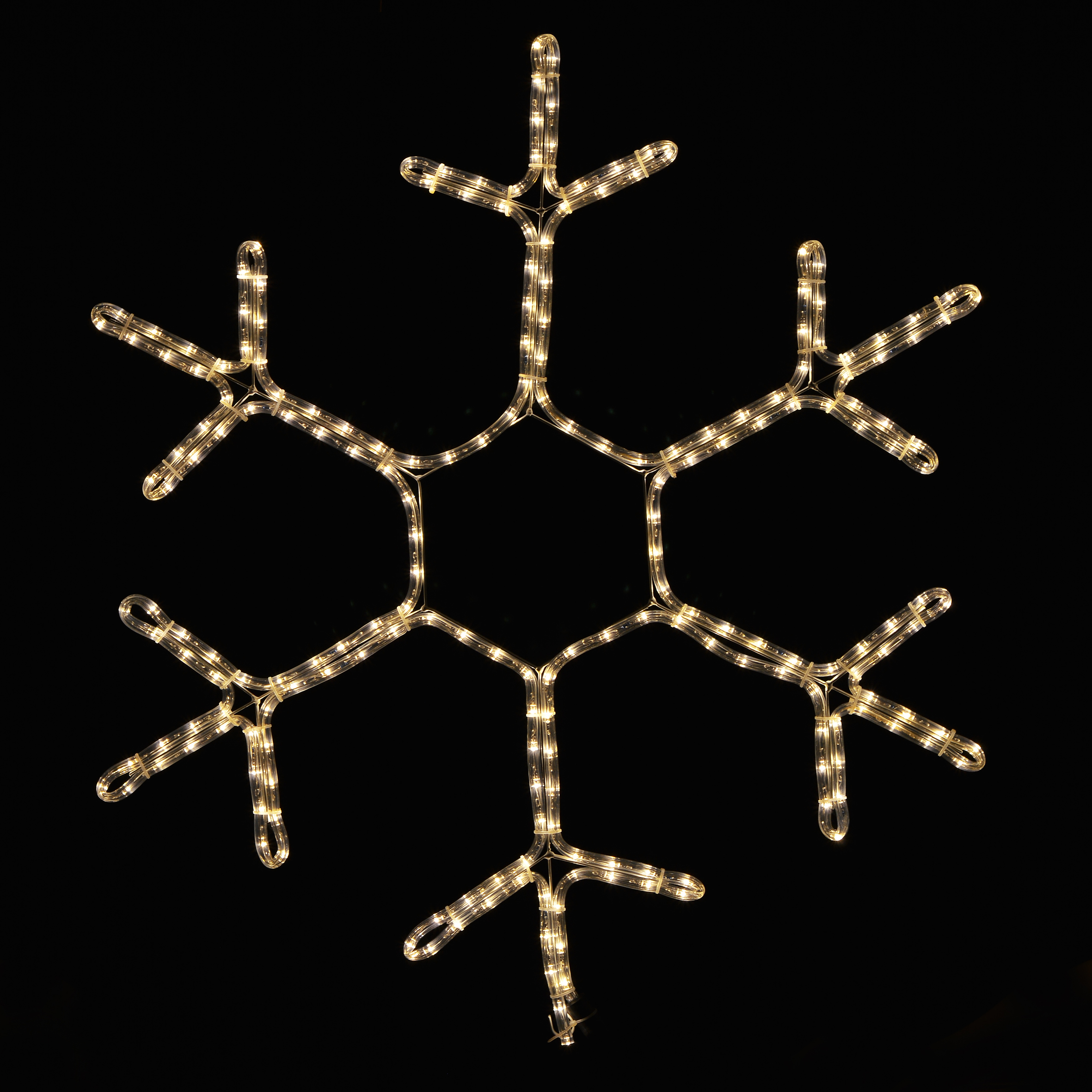 LED Schneeflocke CRISTAL 69 cm
