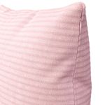 Zierkissen CLEO 40 x 40 cm rosa Ecke oben