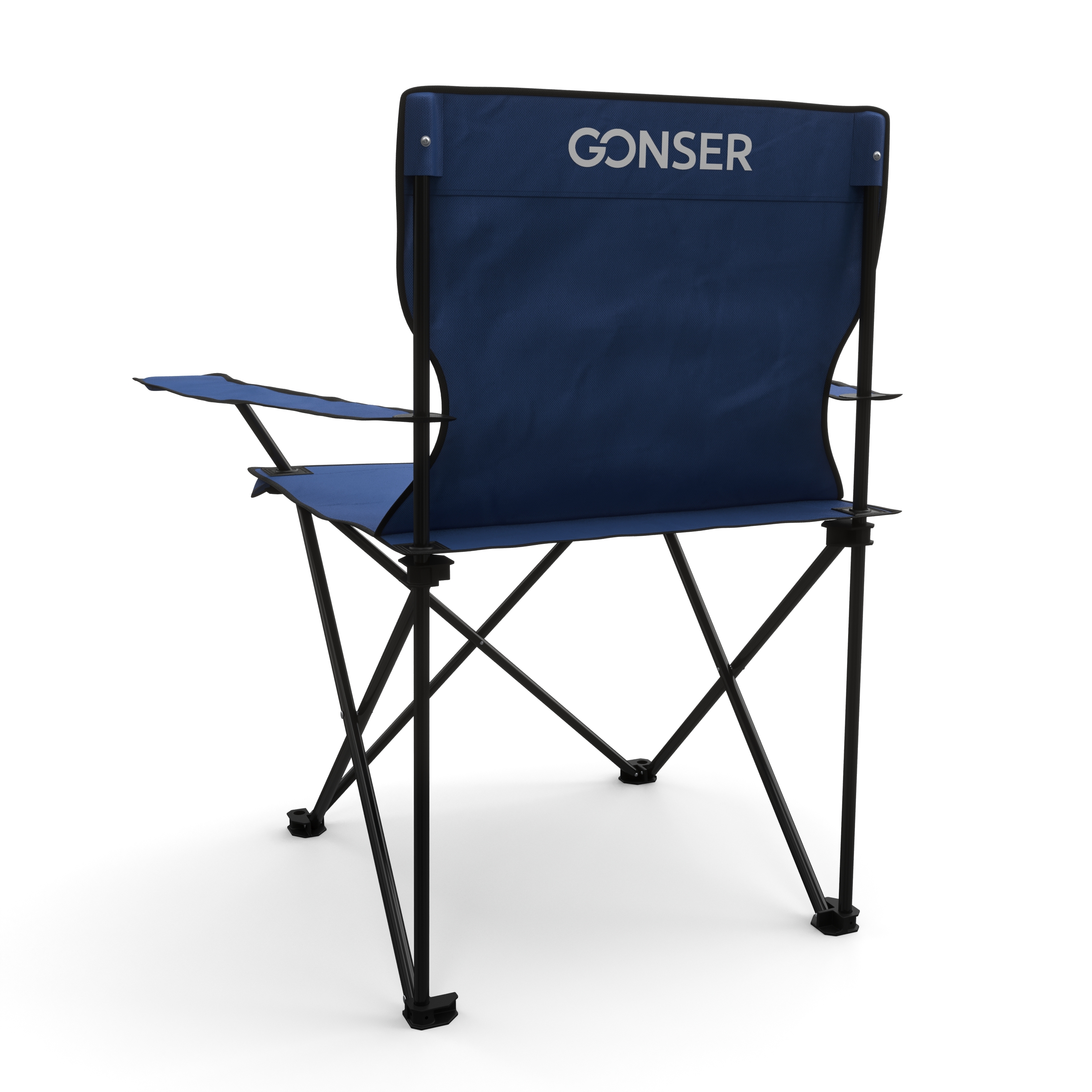 Camping chair set 4 pcs navy | Online Shop Gonser - Sicher