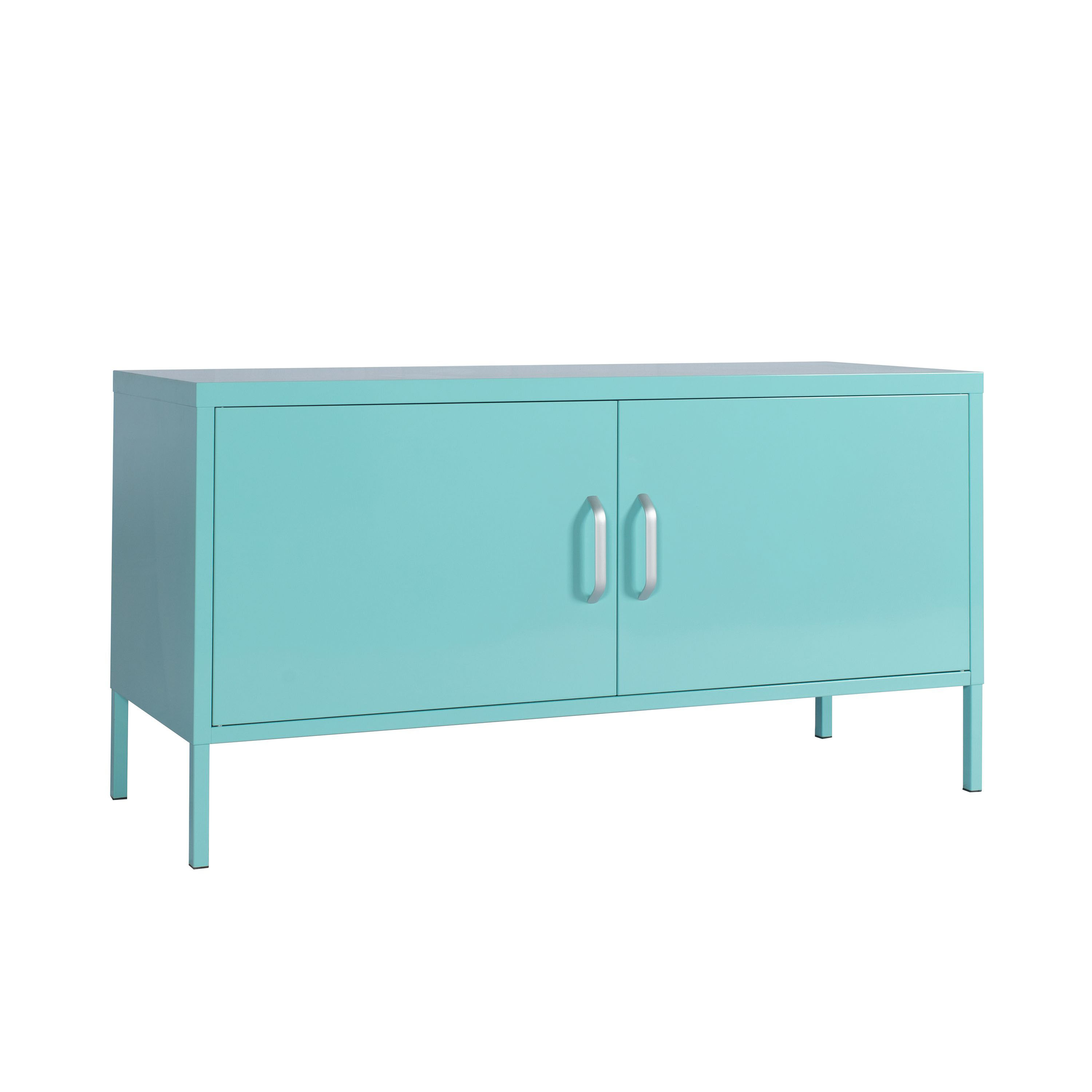 Sideboard Metall KLAUS 115 x 59 cm türkis