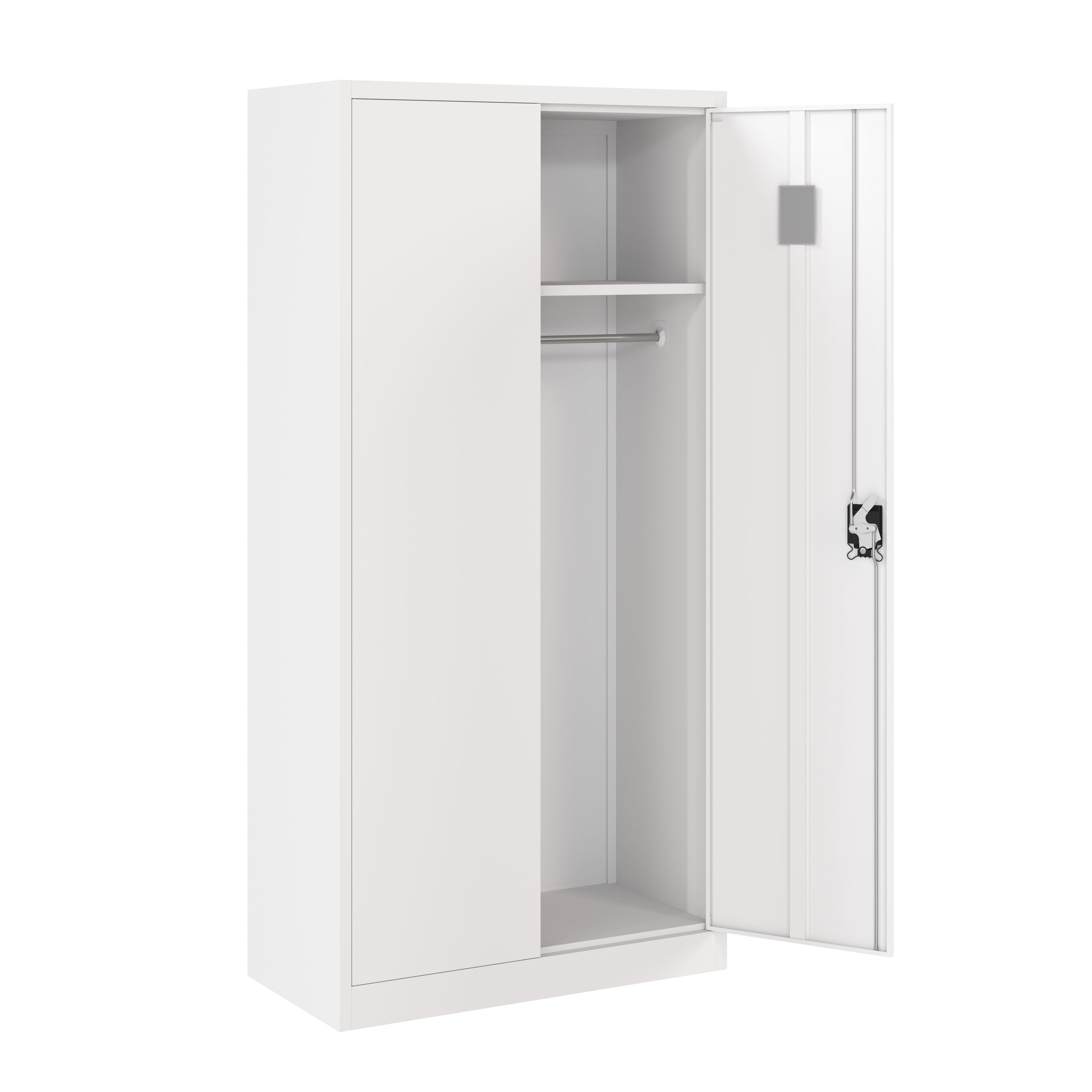 Garderobenschrank weiss
