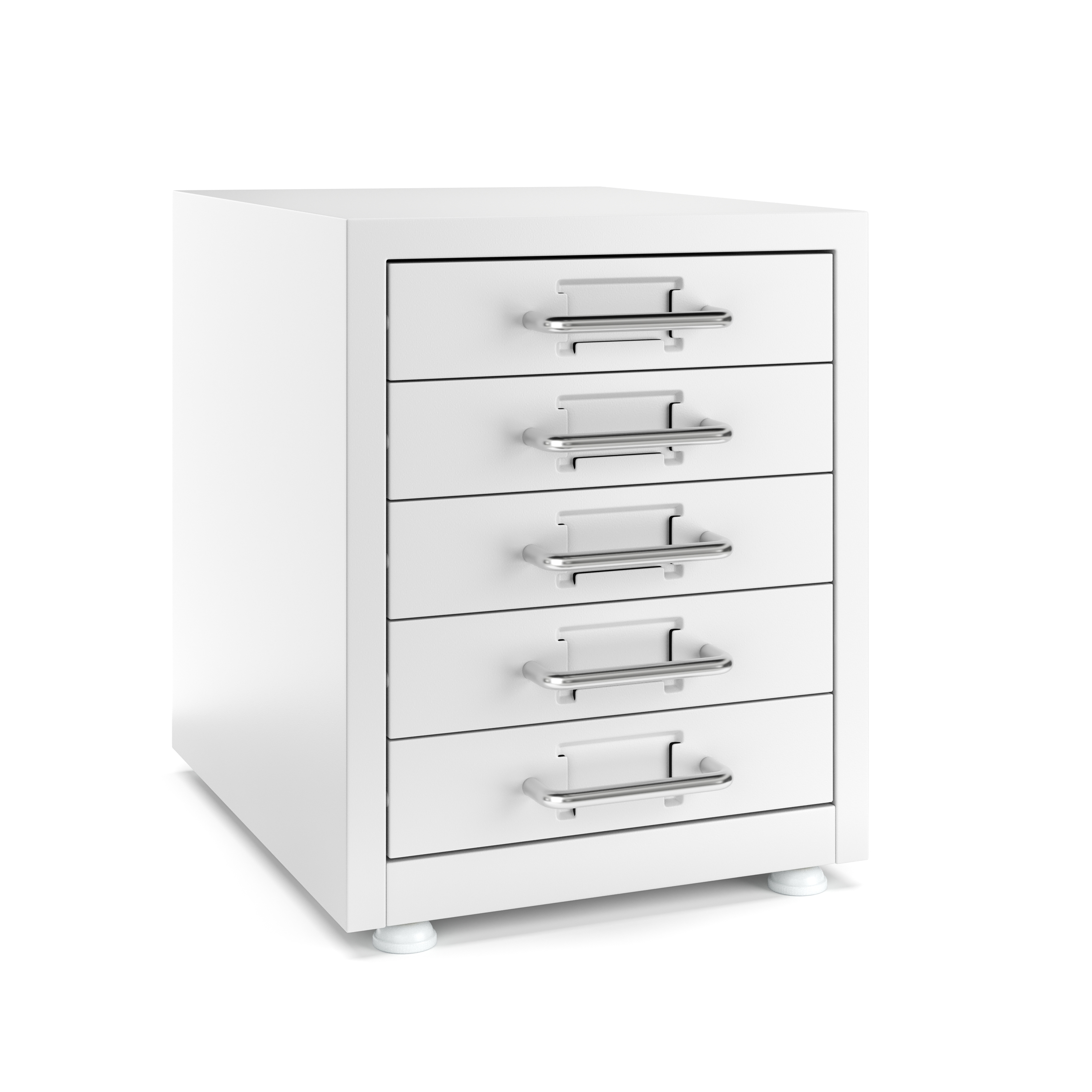Korpus mit 5 Schubladen weiss