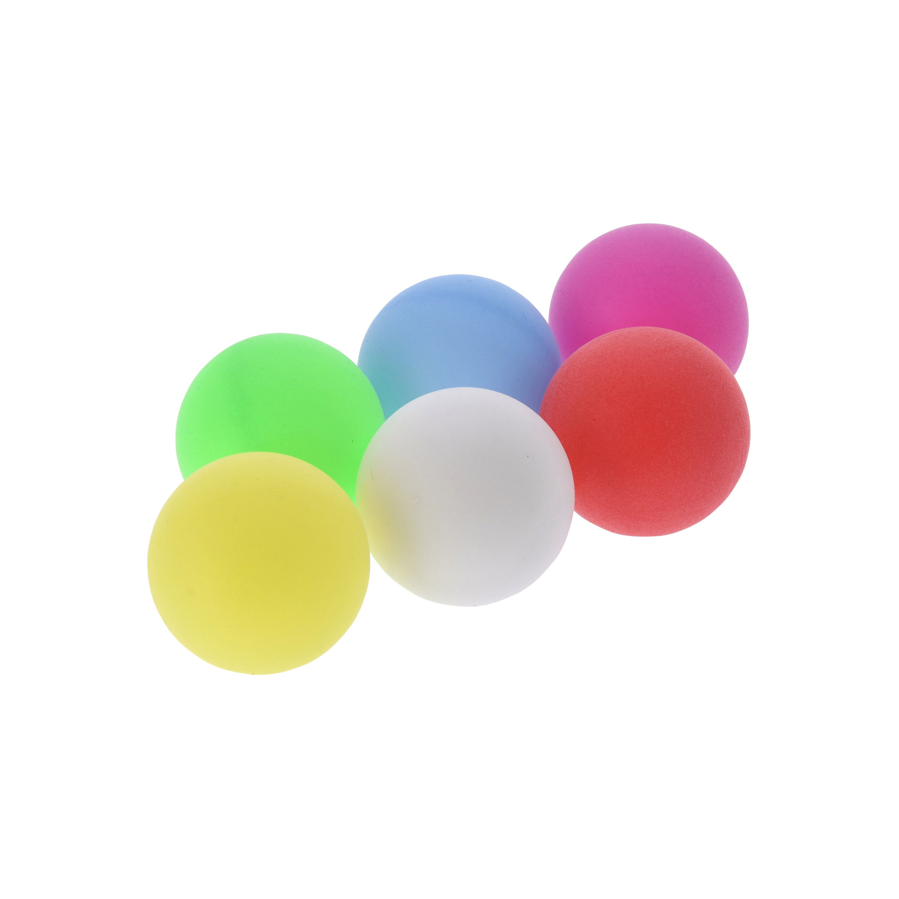Tischtennisbälle farbig 6er Set