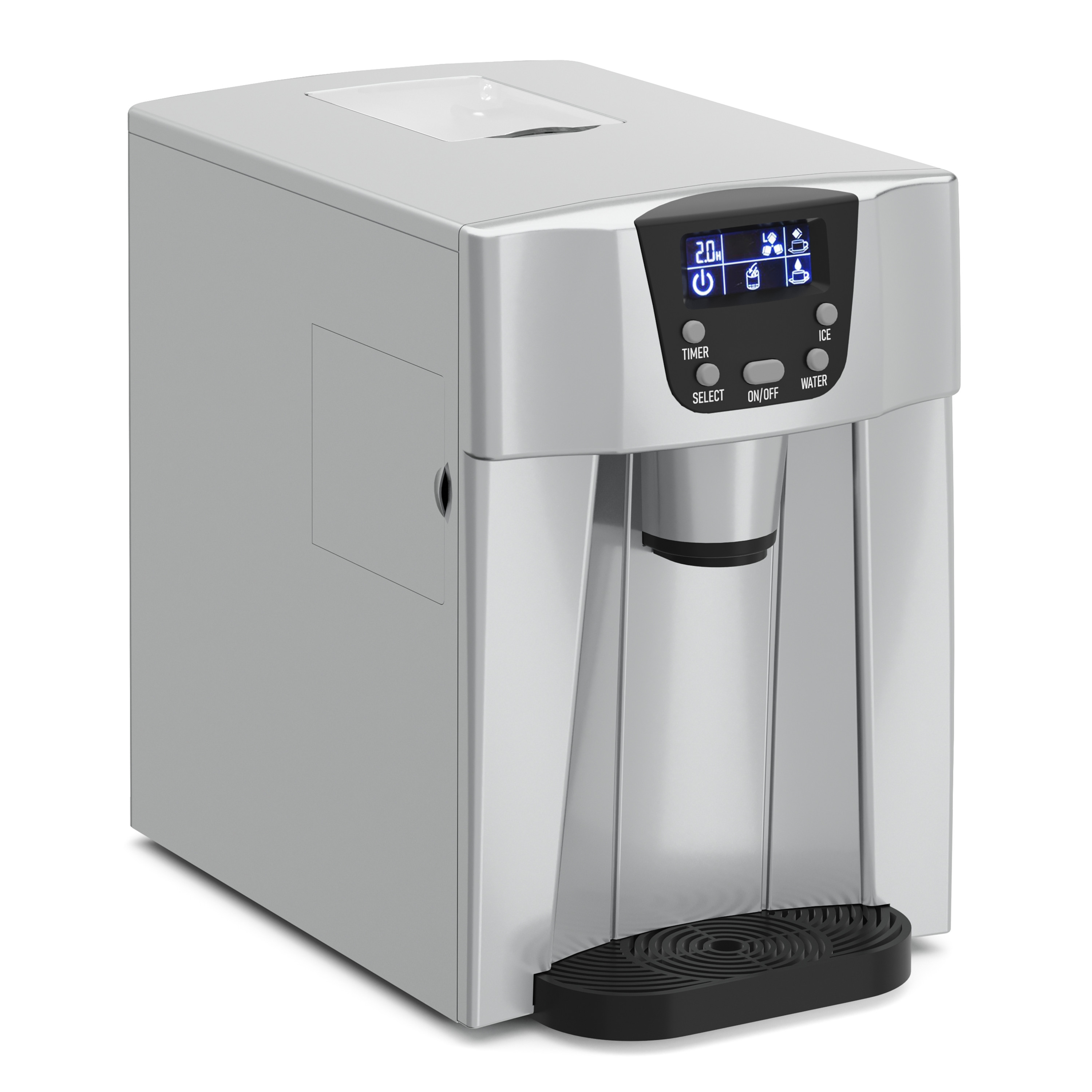 Eiswürfelmaschine grau 12 kg / 24 h