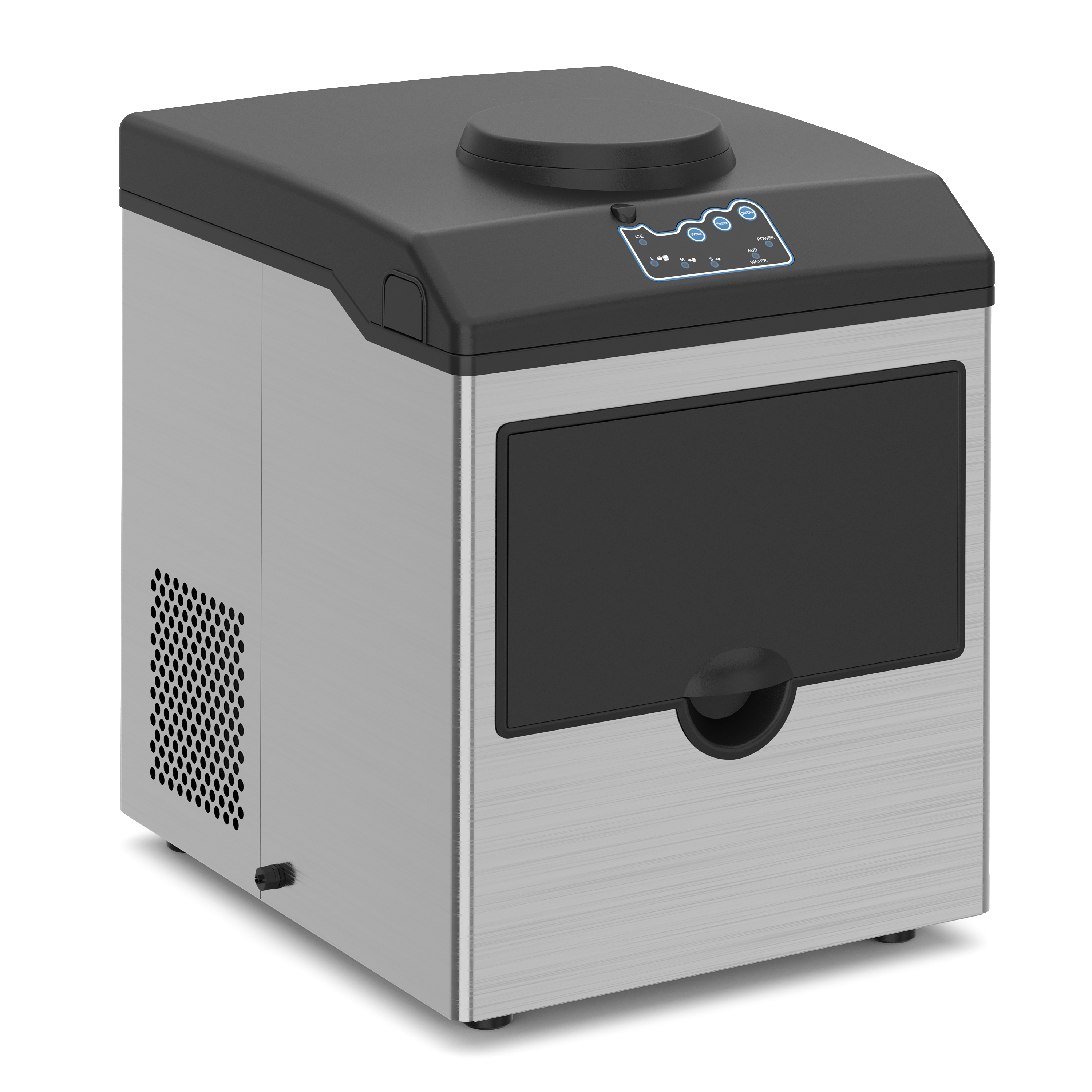 Eiswürfelmaschine mit Wasserspender 22 kg / 24 h