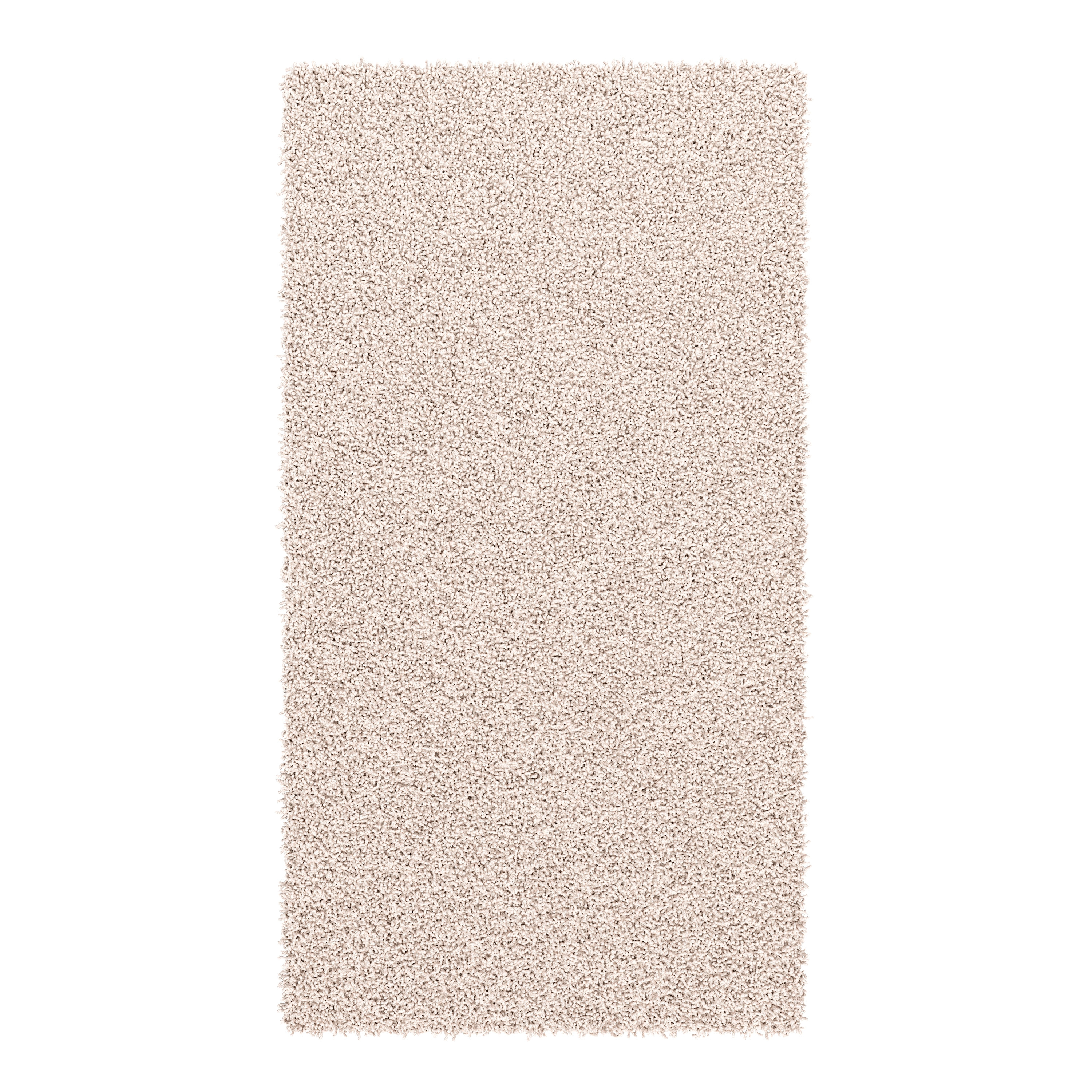 Image of Hochflor Teppich 60 x 110 cm creme