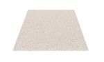 Hochflor Teppich 160 x 230 cm creme Frontalansicht