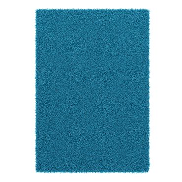 Hochflor Teppich 200 x 290 cm türkis