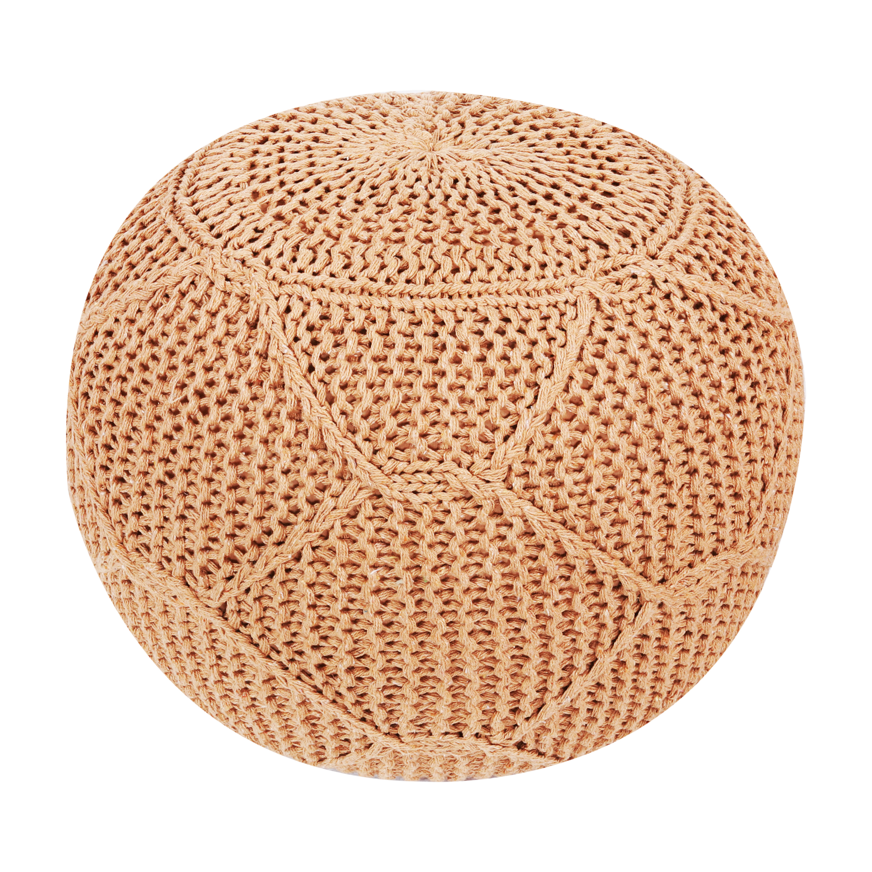 Pouf BYBLOS hellbraun