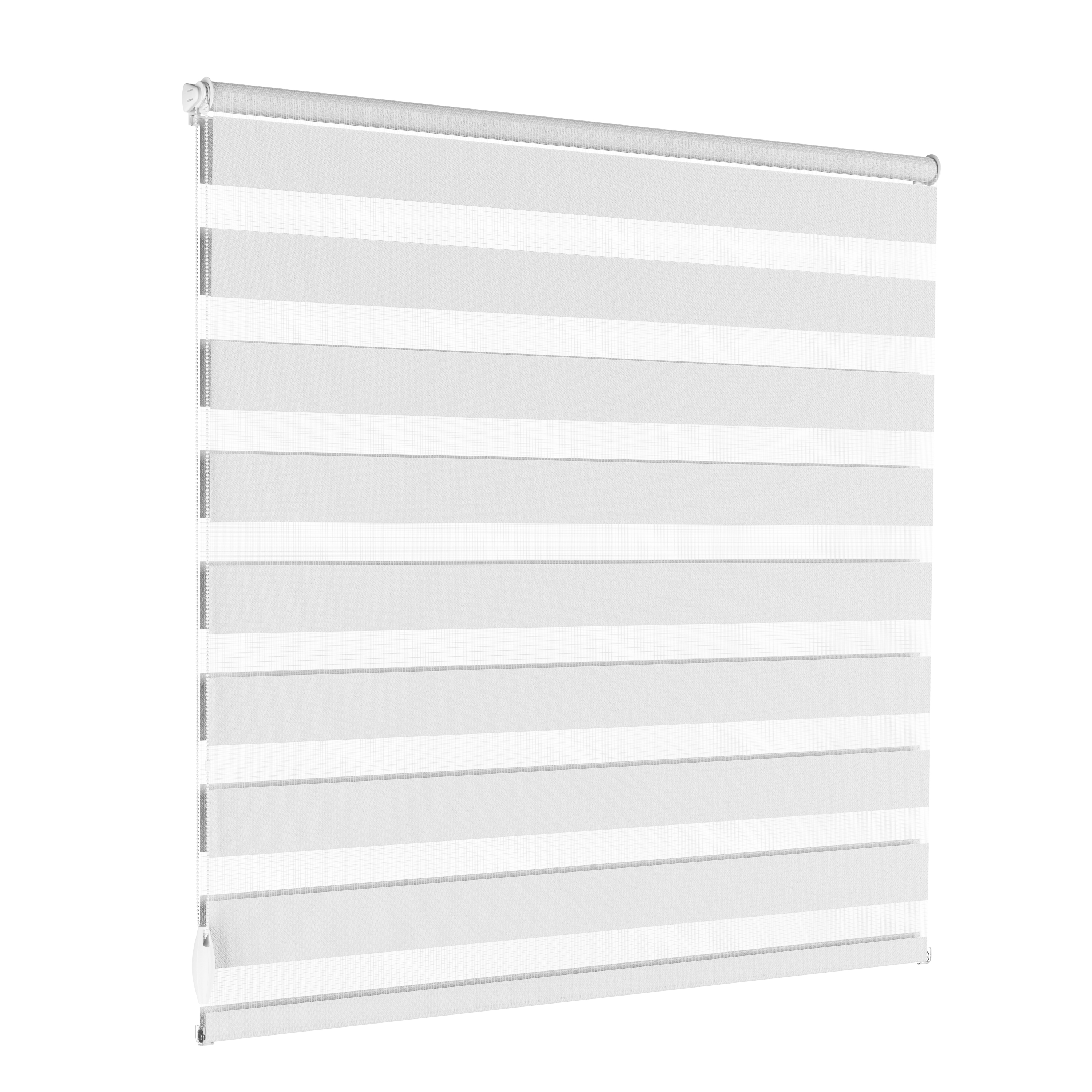 Doppelrollo weiss 100 x 100 cm
