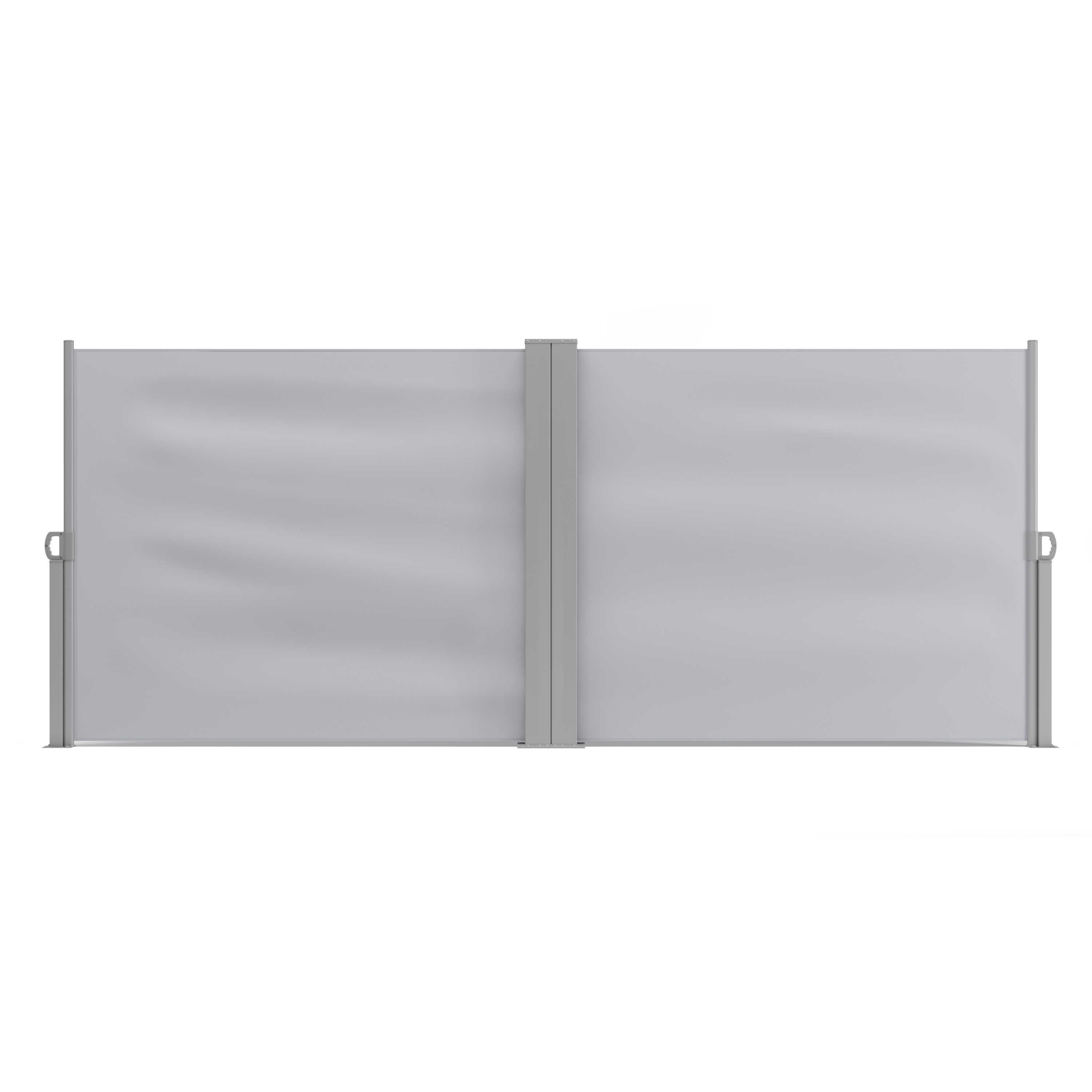 Doppelseitenmarkise VIA 120 x 800 cm grau