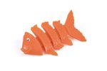 Tauchfische Squiggle Wiggle 3er Set orange