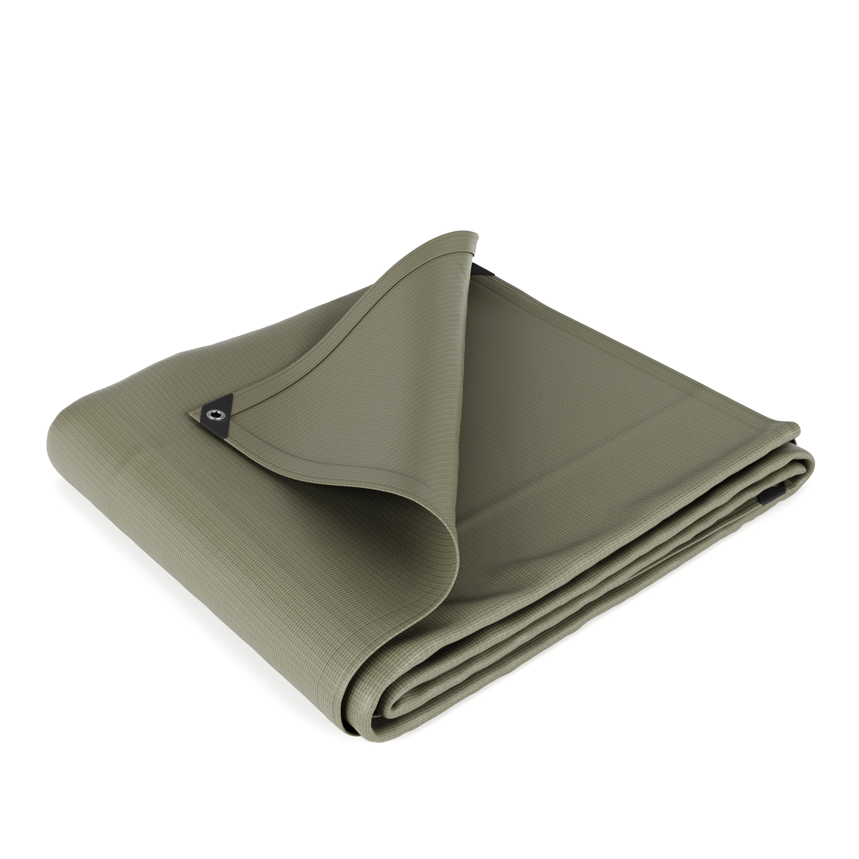 Abdeckplane PVC 450g/m2 olive 1.5 x 6 m