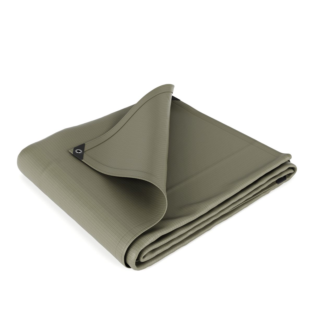 Abdeckplane PVC 450g/m2 olive 1.5 x 6 m Anzeigebild