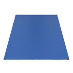 Abdeckplane PVC 450g/m2 blau 3 x 4 m frontal