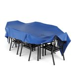 Abdeckplane PVC 450g/m2 blau 3 x 4 m Anwendungsbeispiel