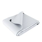 Abdeckplane PVC 450g/m2 weiss 1.5 x 6 m Anzeigebild