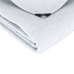 Abdeckplane PVC 450g/m2 weiss 1.5 x 6 m wasserabweisend