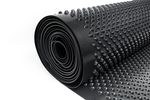 Noppenfolie für Hochbeete 10 x 2 m Nahaufnahme Seite
