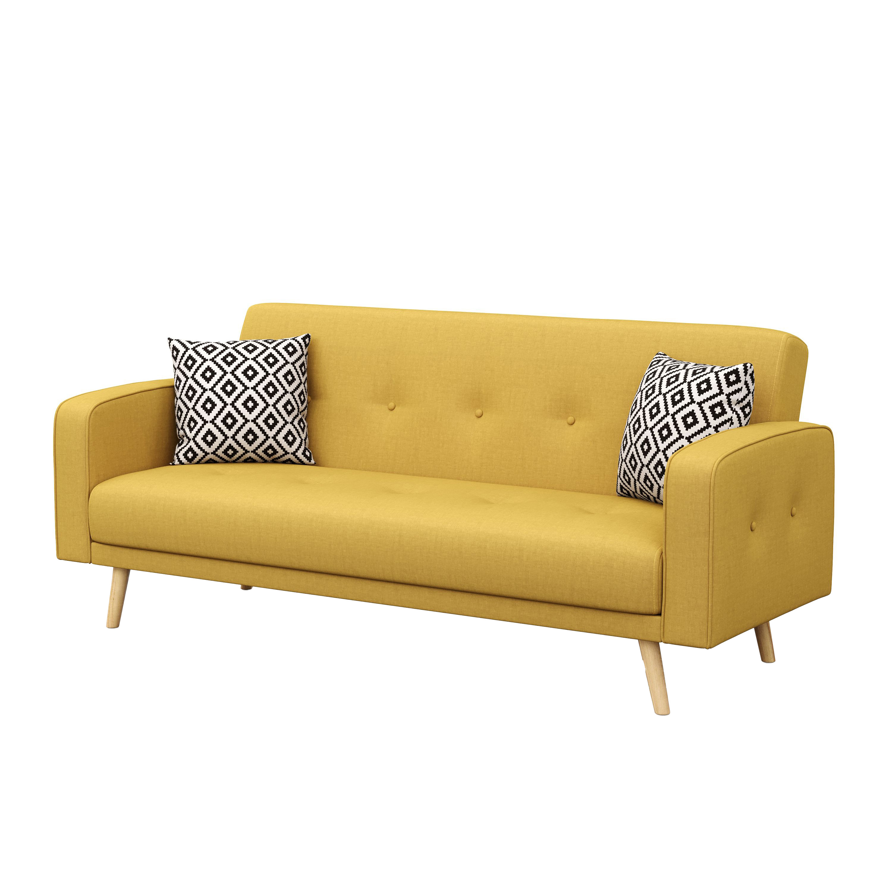 Schlafsofa SAIDY gelb