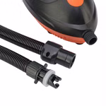 Elektrische Pumpe 12V Nahaufnahme Anschlüsse