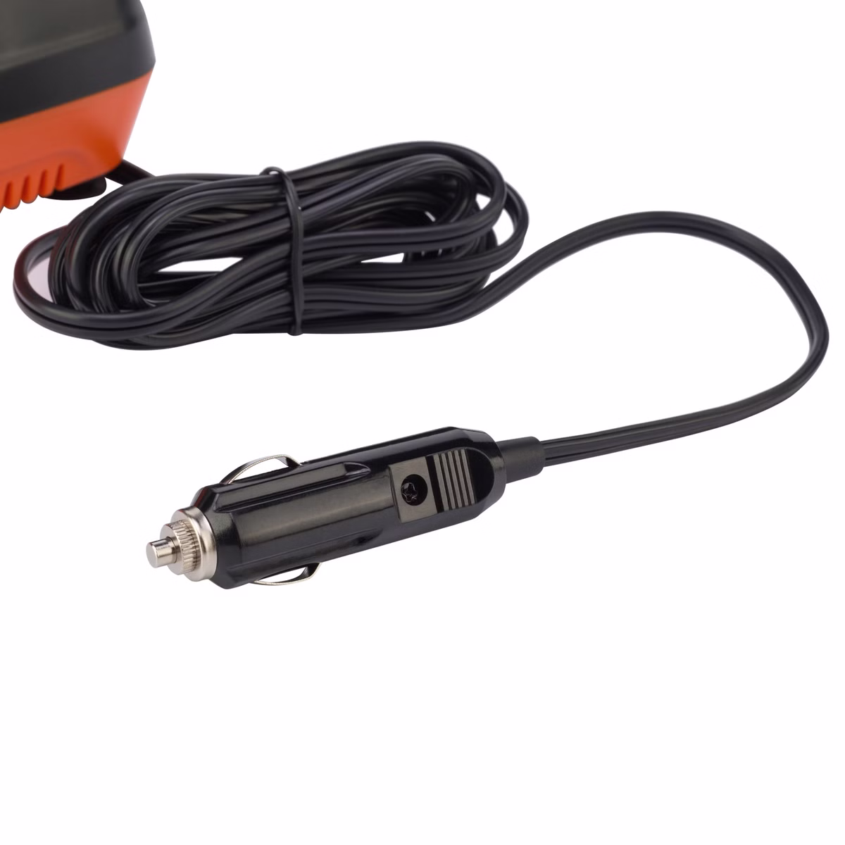 Elektrische Pumpe 12V Elektrische Pumpe 12V Nahaufnahme Stromkabel