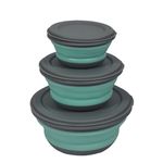Bowl set foldable 3 pcs green