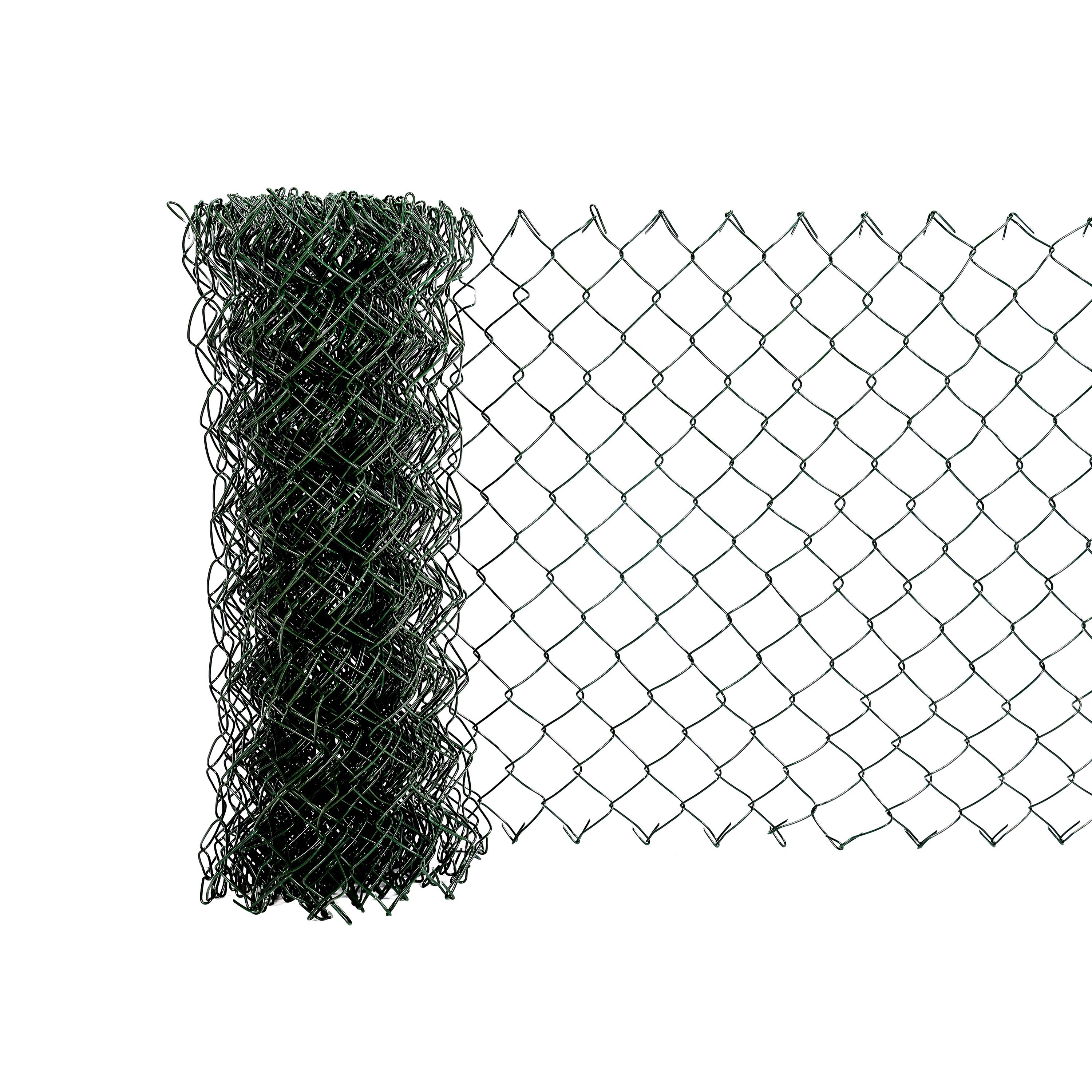 Maschendrahtzaun grün 0.8 x 15 m