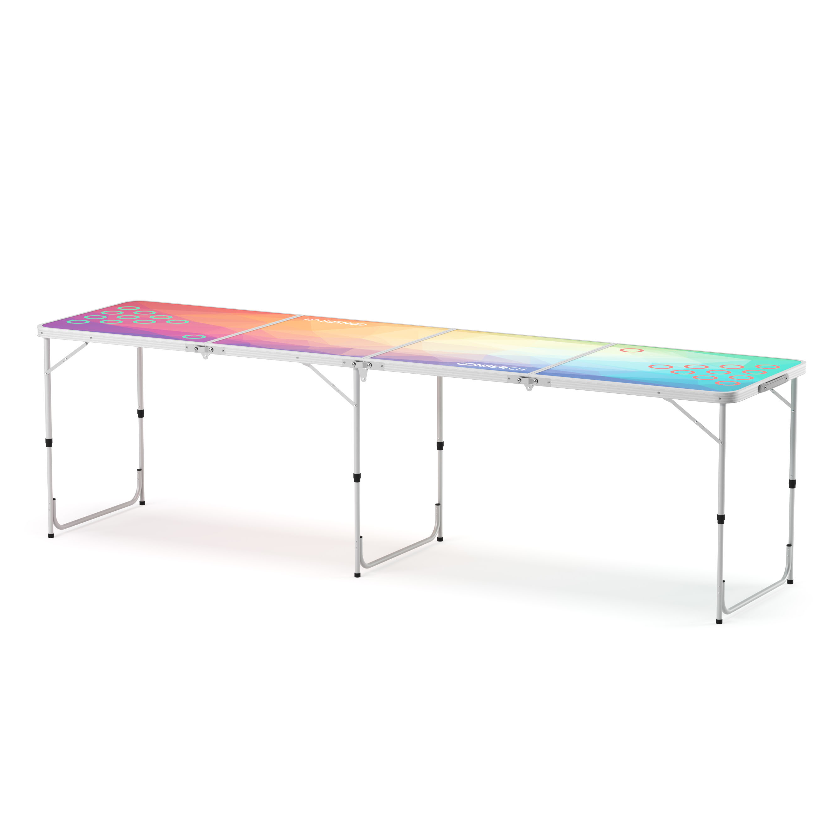 Beer-Pong Tisch COLOR 240 x 60 cm