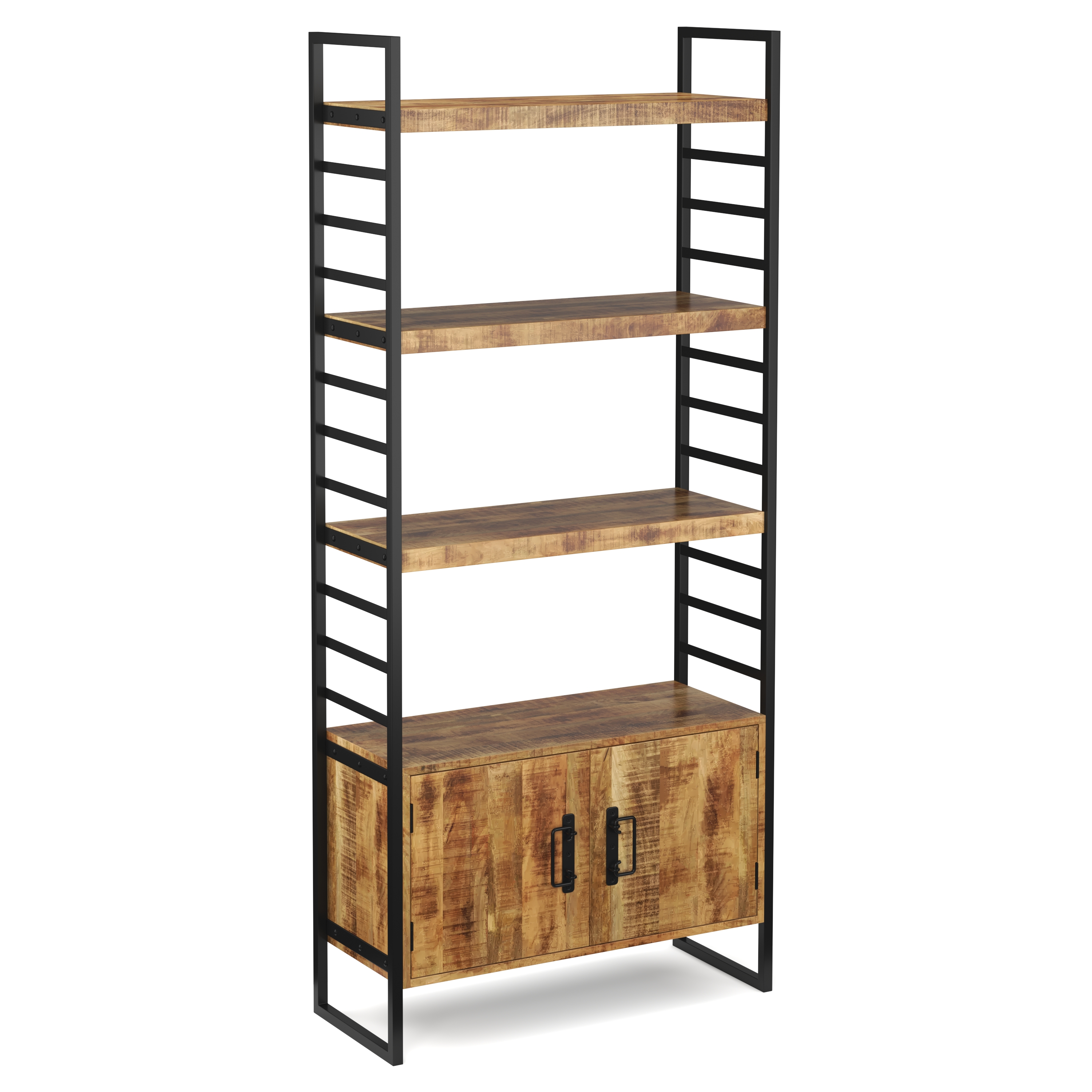 Bücherregal Holz SOFYEN 80 x 180 cm