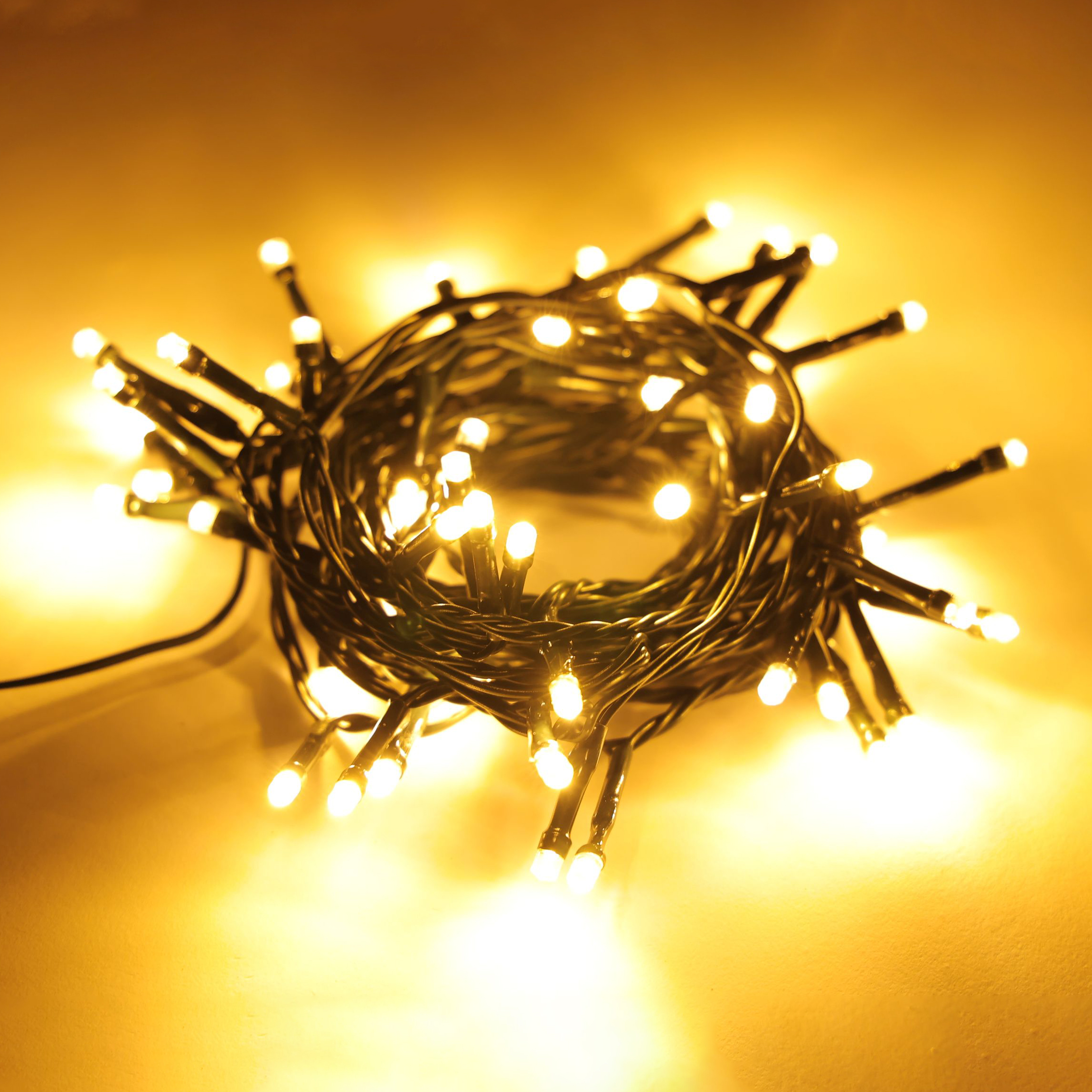 LED Lichterkette 25 m warmweiss