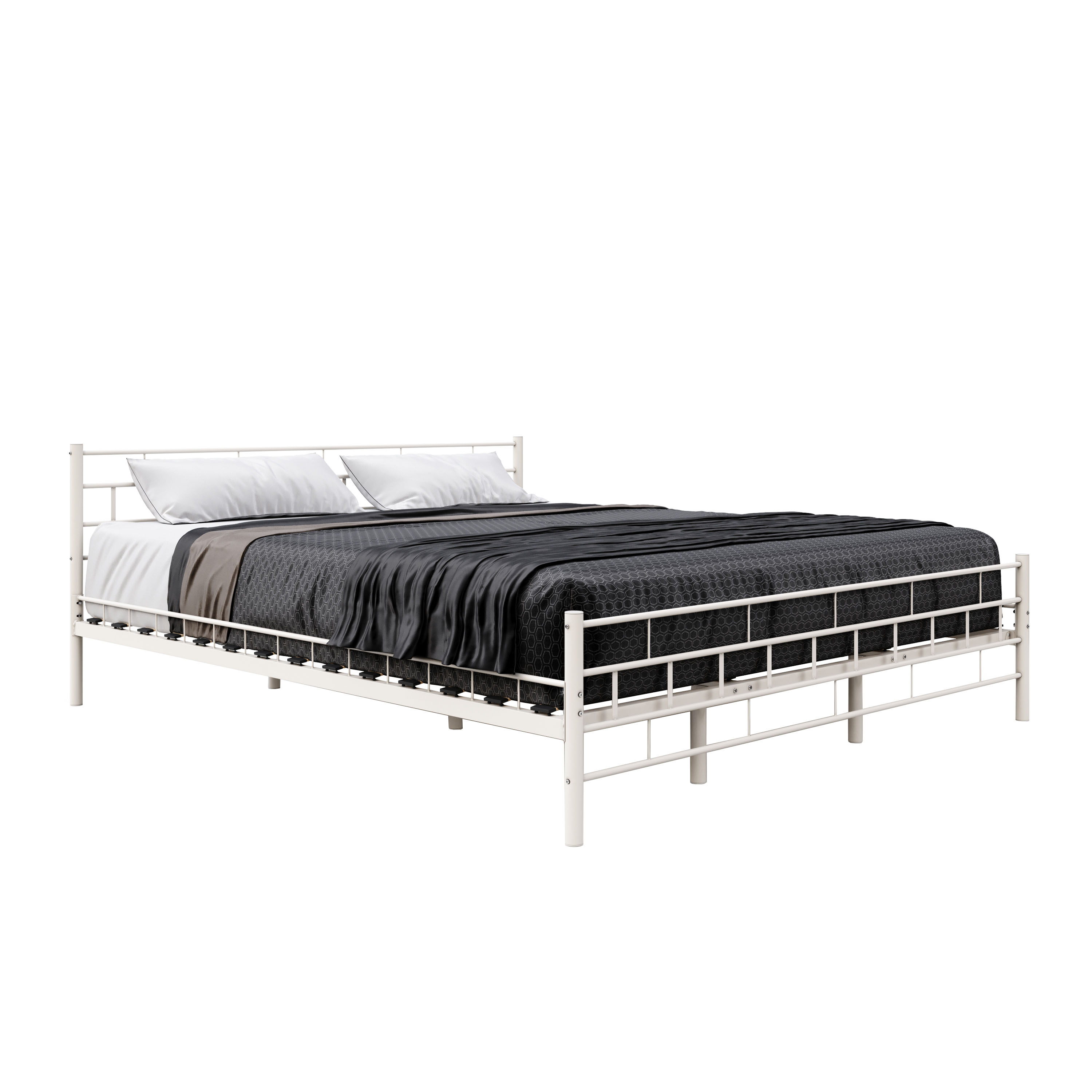 Metallbett CIEL 180 x 200 cm weiss