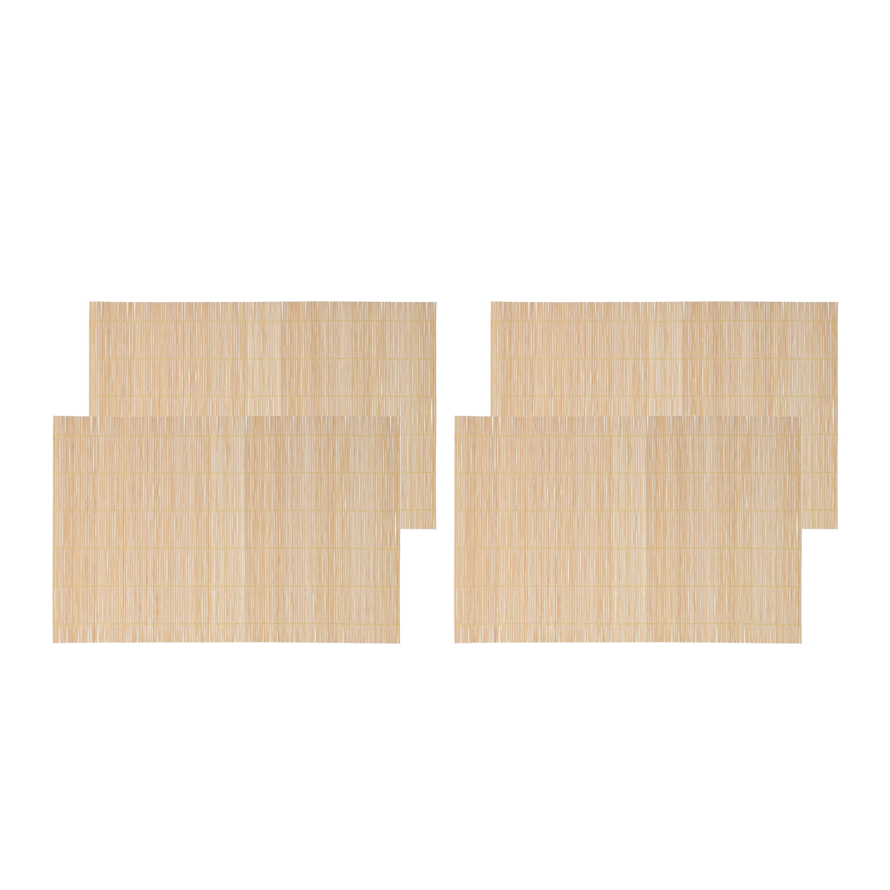 Tischset Bambus 4er Set