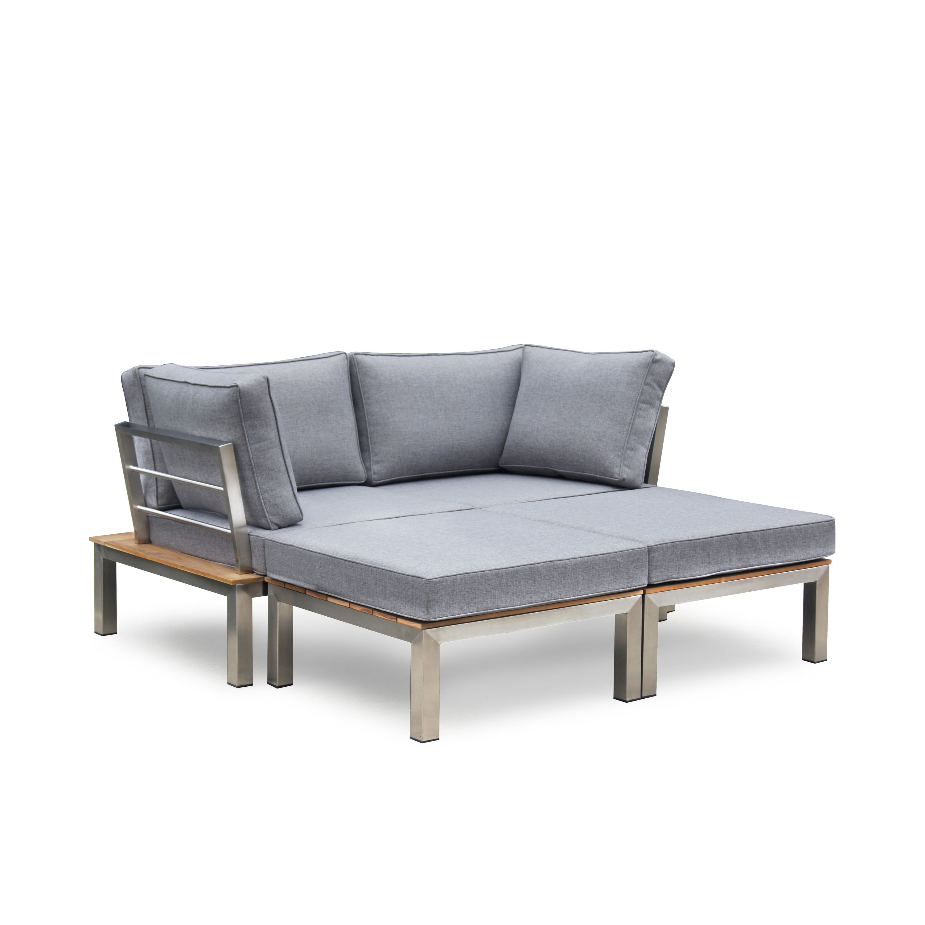 Lounge PORTOFINO 2-Sitzer grau
