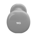 Kurzhantel Vinyl 2 x 1 kg frontal