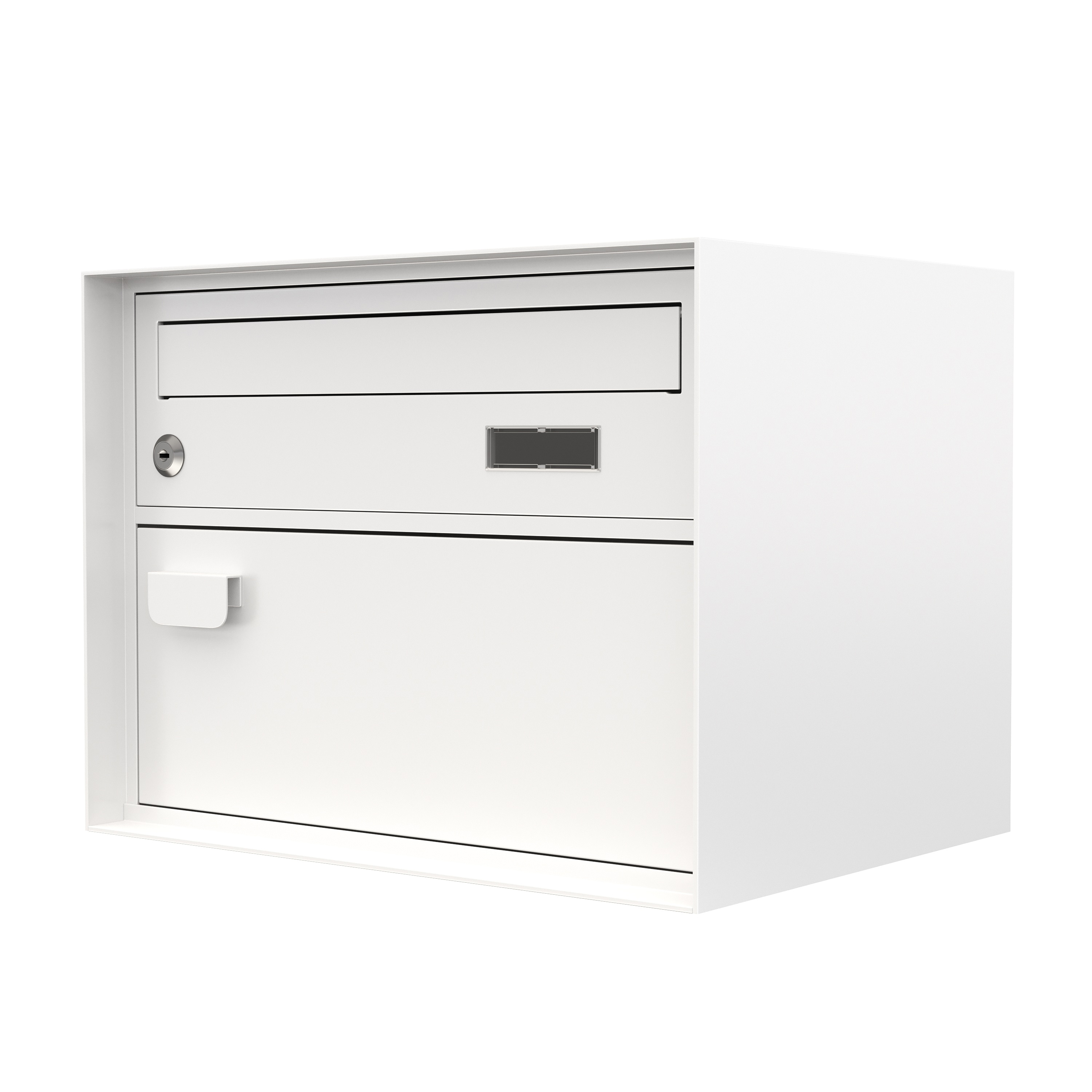 Briefkasten 41 x 31 cm weiss