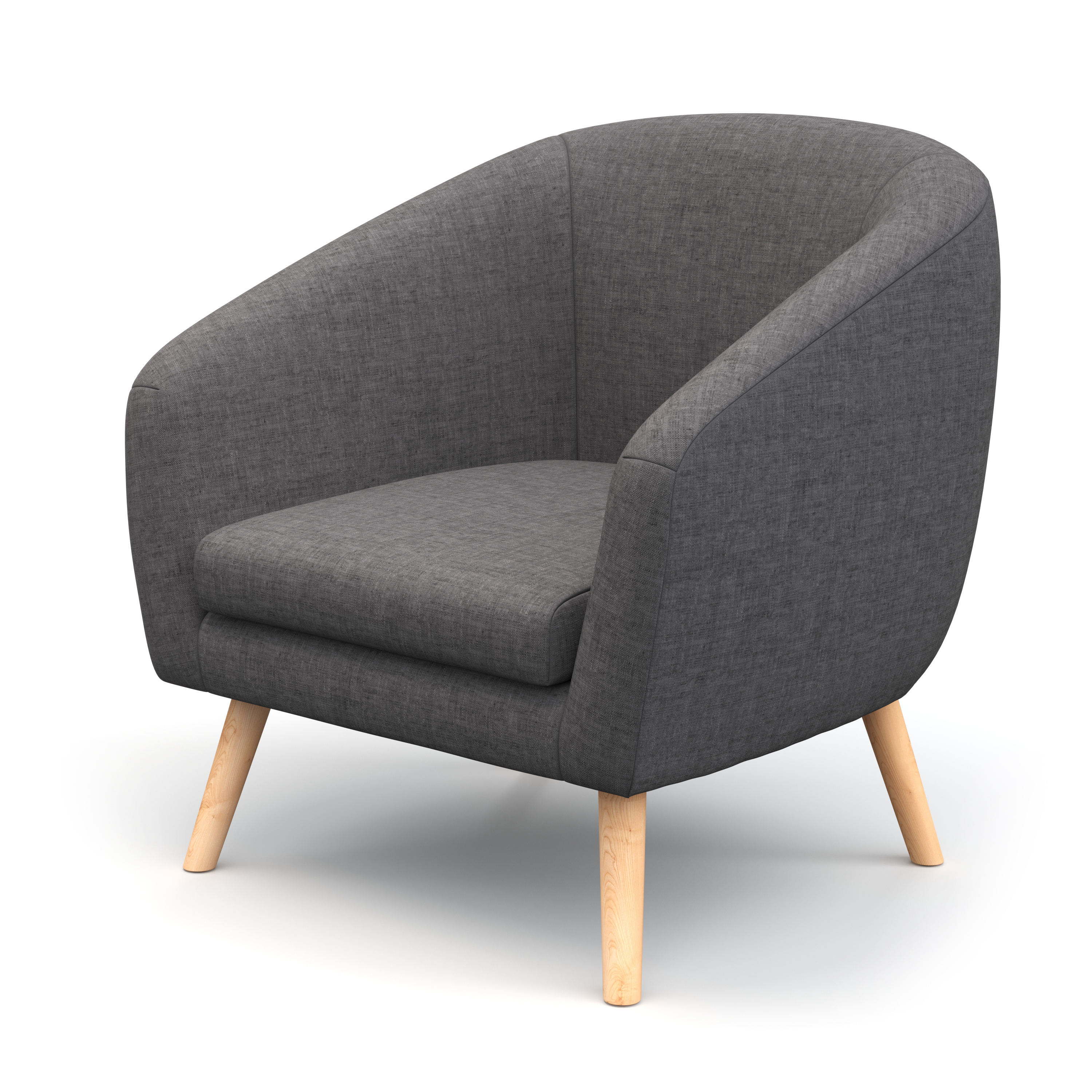 Sessel BIANCA anthrazit