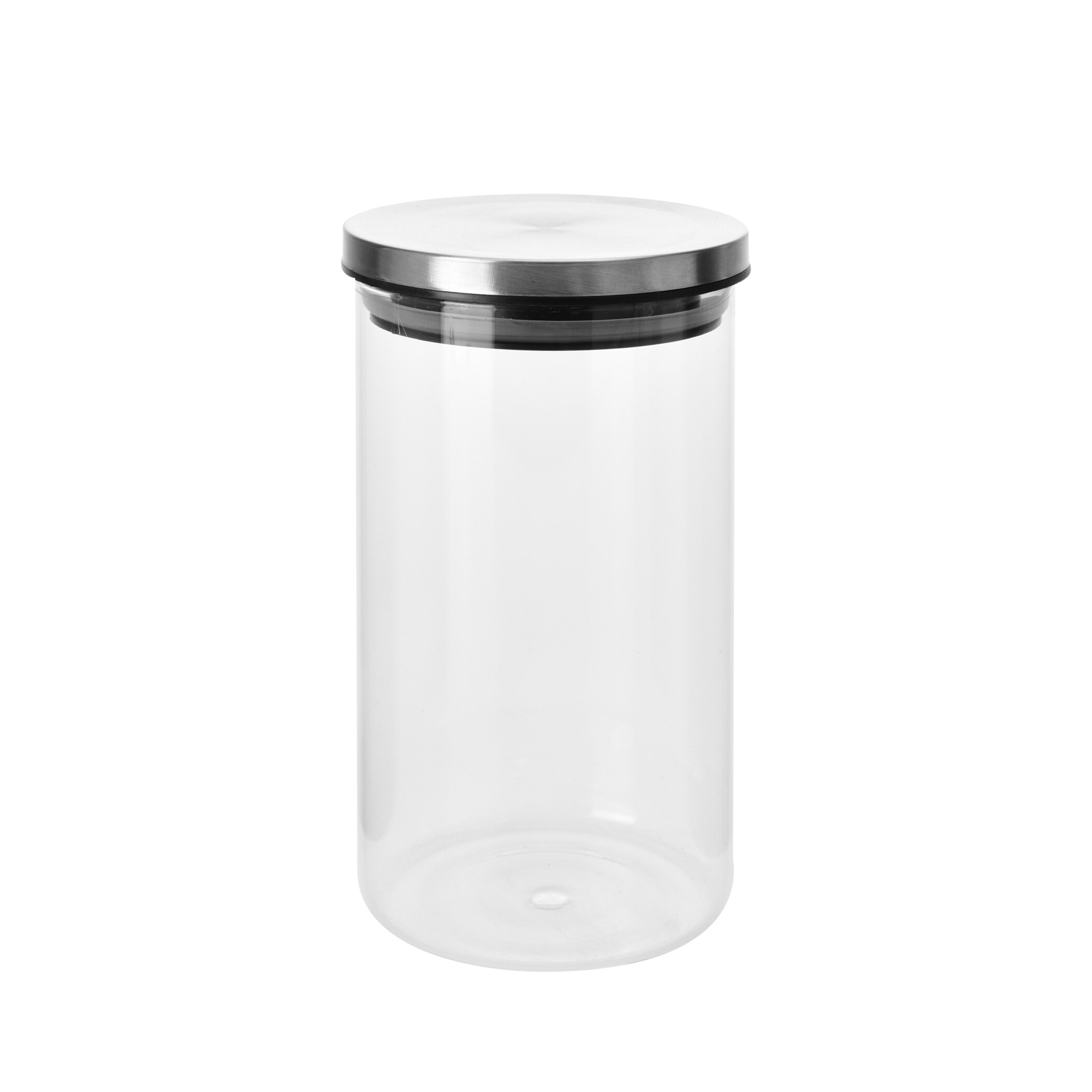 Vorratsdose Glas mit Kunststoffdeckel 1L
