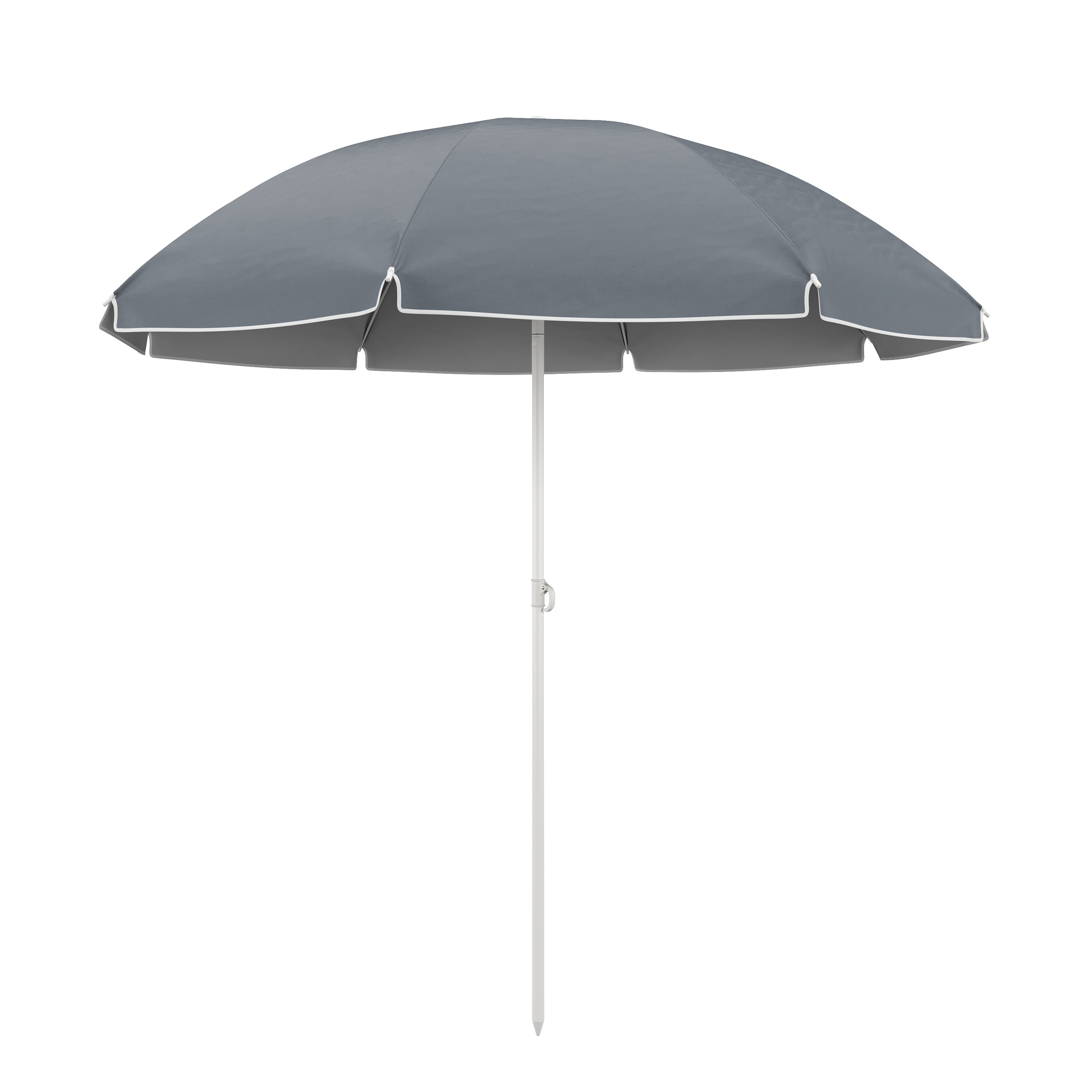 Sonnenschirm Strandschirm PAL 180 cm anthrazit