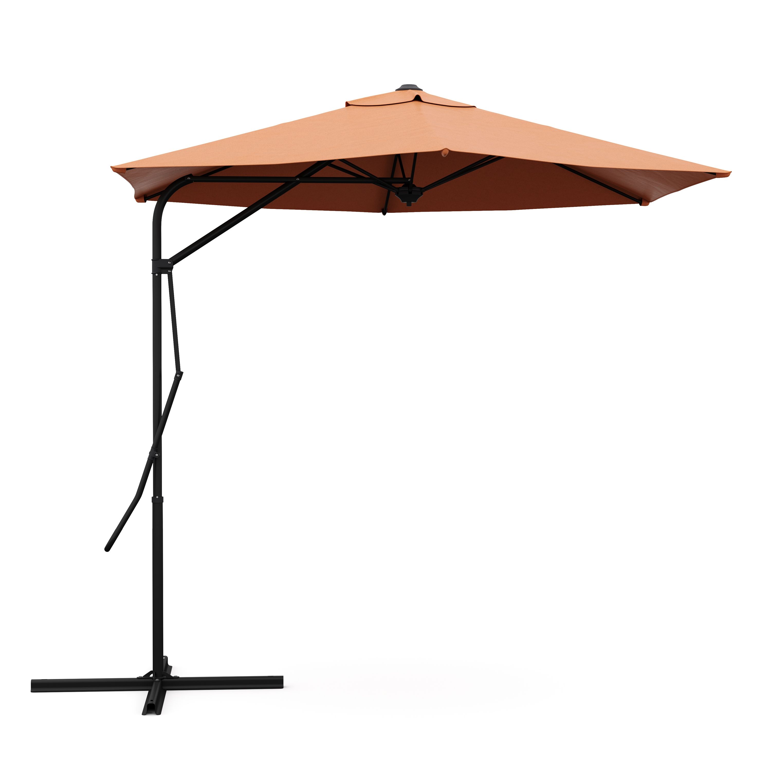 Sonnenschirm Ampelschirm RAY 270 cm terracotta